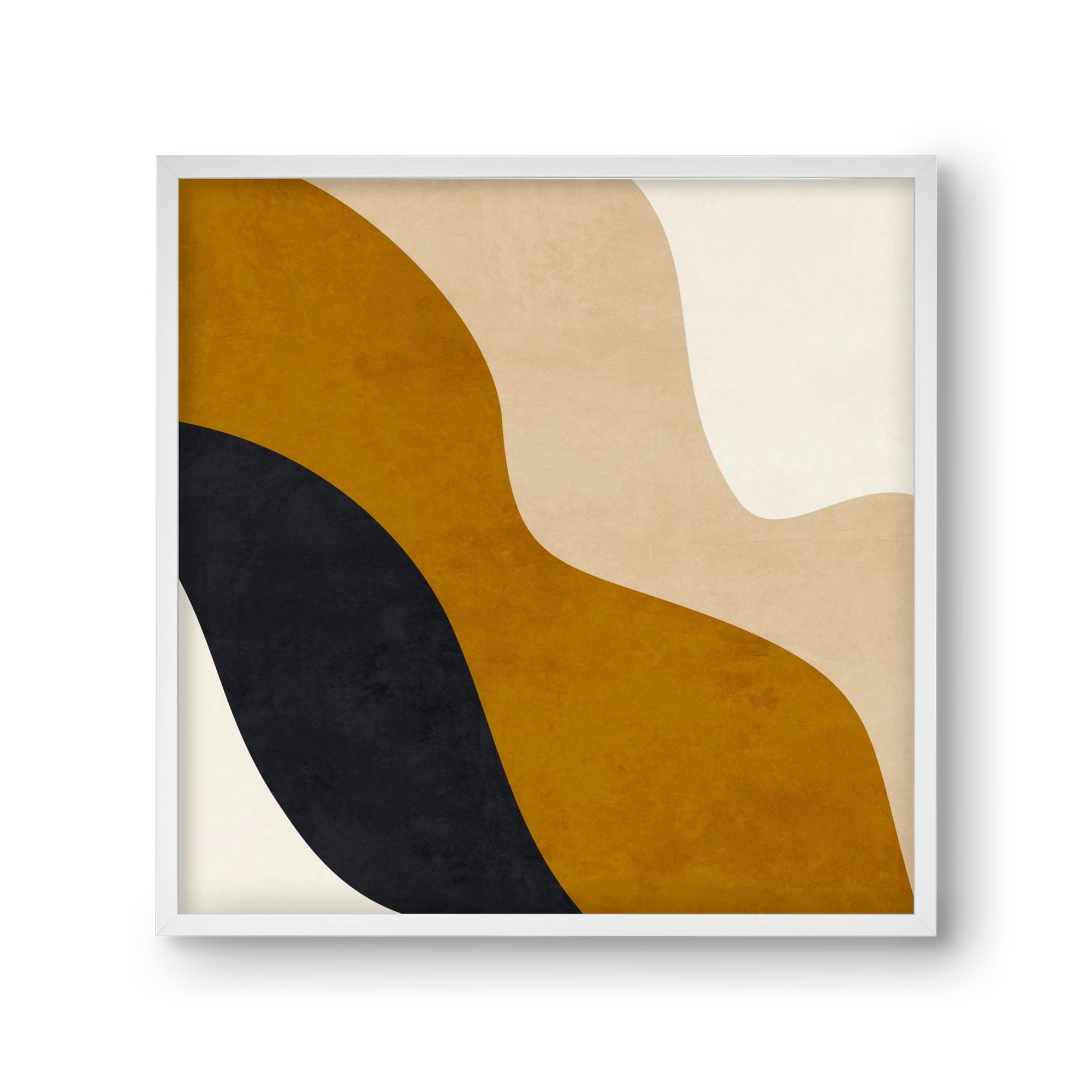 ABSTRACT ART 14, 30x30 cm (30x30 cm), Fehér keret