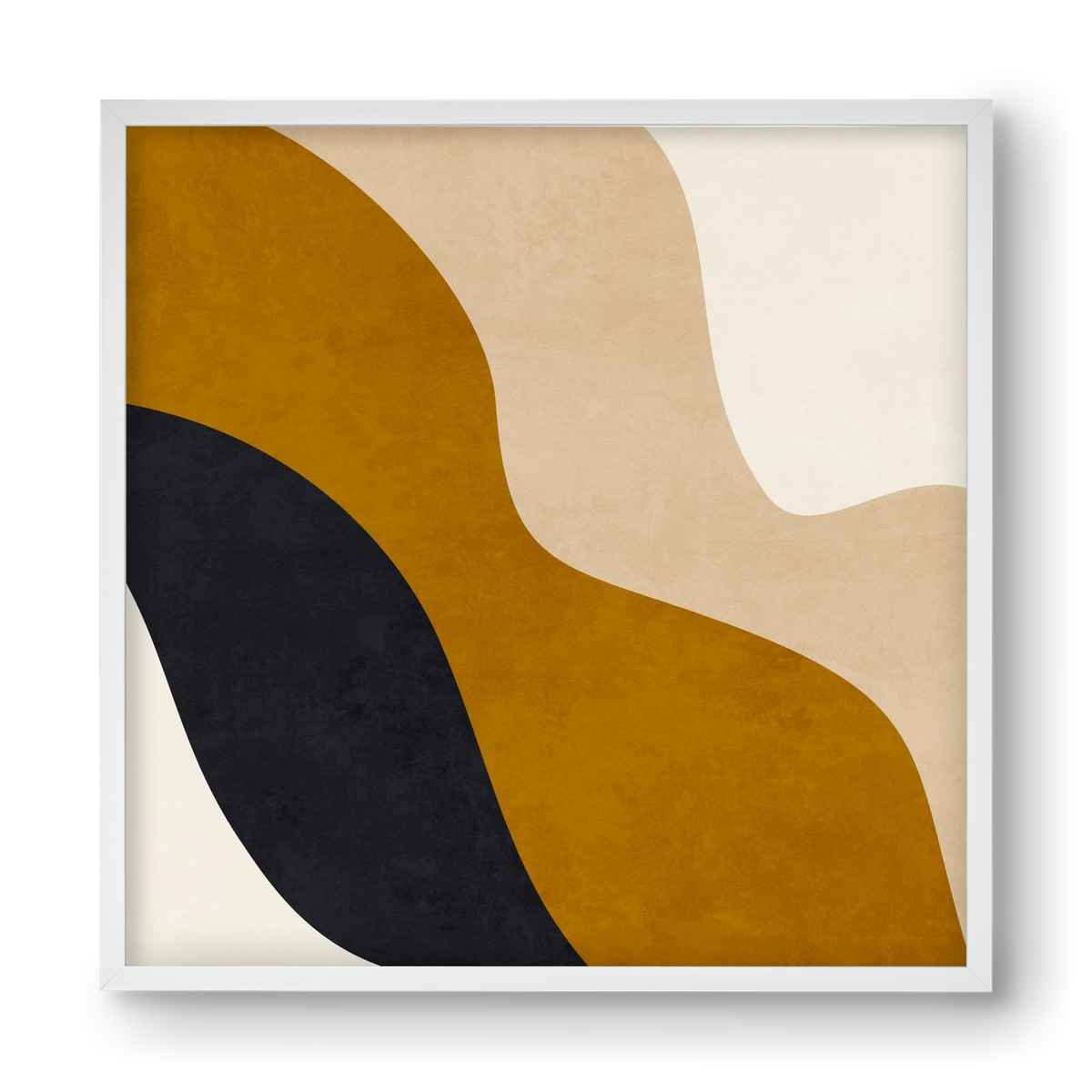 ABSTRACT ART 14, 40x40 cm (40x40 cm), Fehér keret