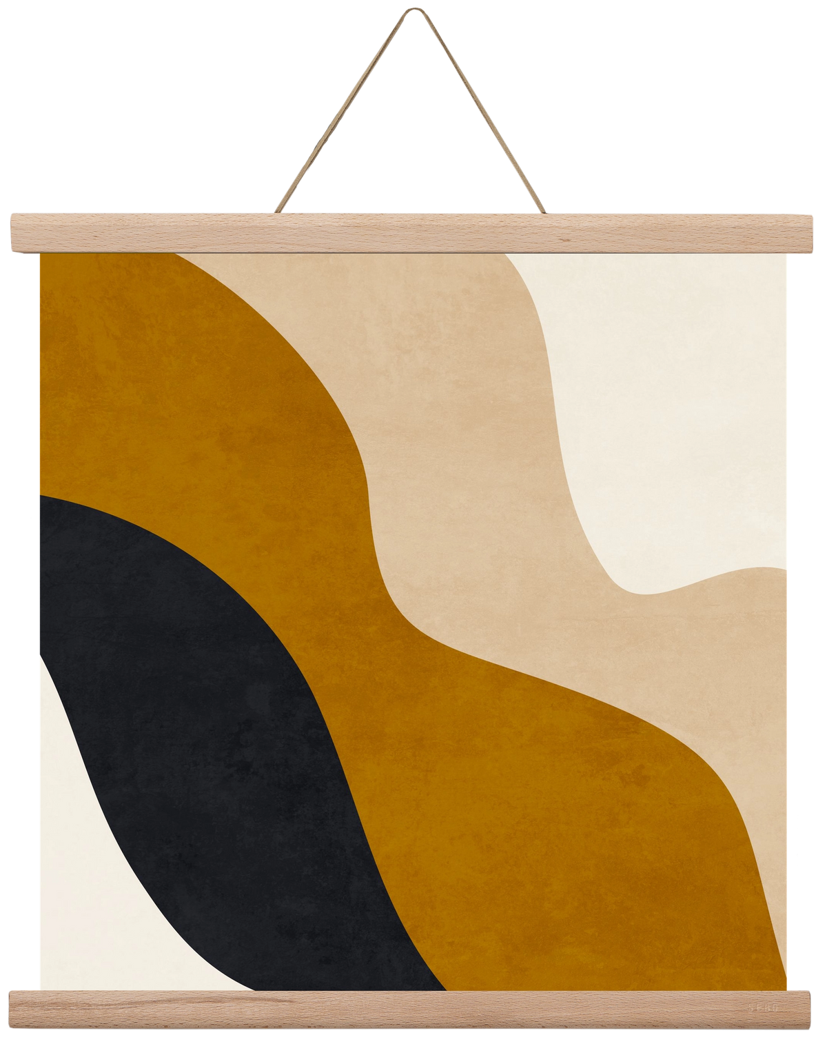 ABSTRACT ART 14, 40x40 cm (40x40 cm), Tölgy akasztó