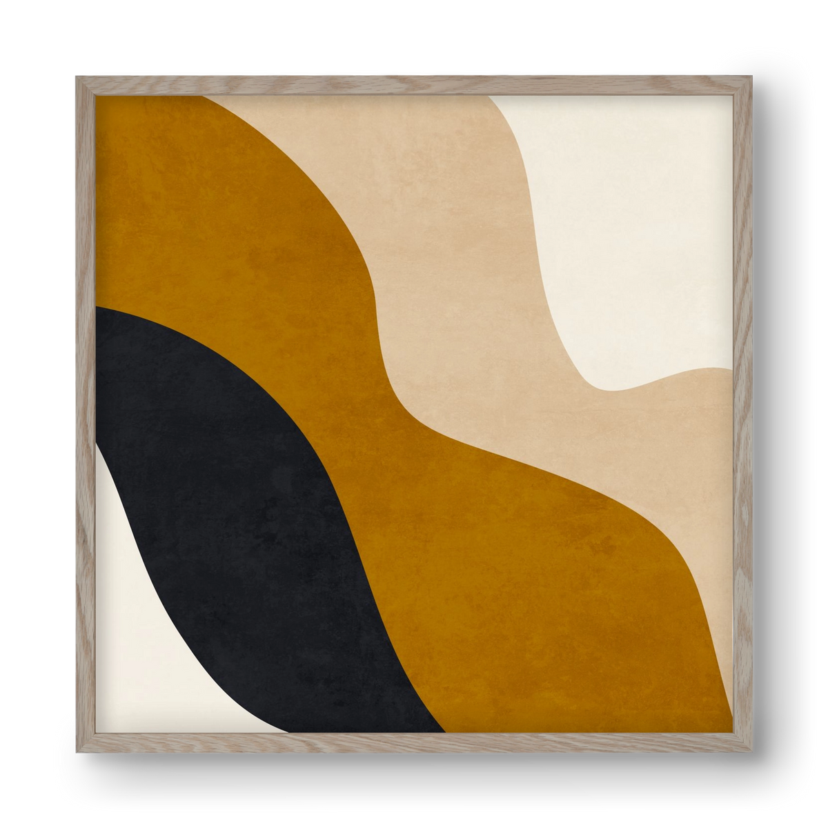 ABSTRACT ART 14, 40x40 cm (40x40 cm), Tölgy keret