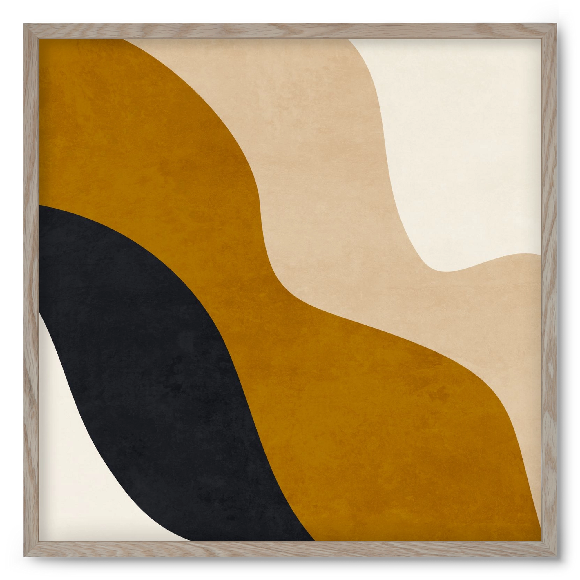 ABSTRACT ART 14, 50x50 cm (50x50 cm), Tölgy keret