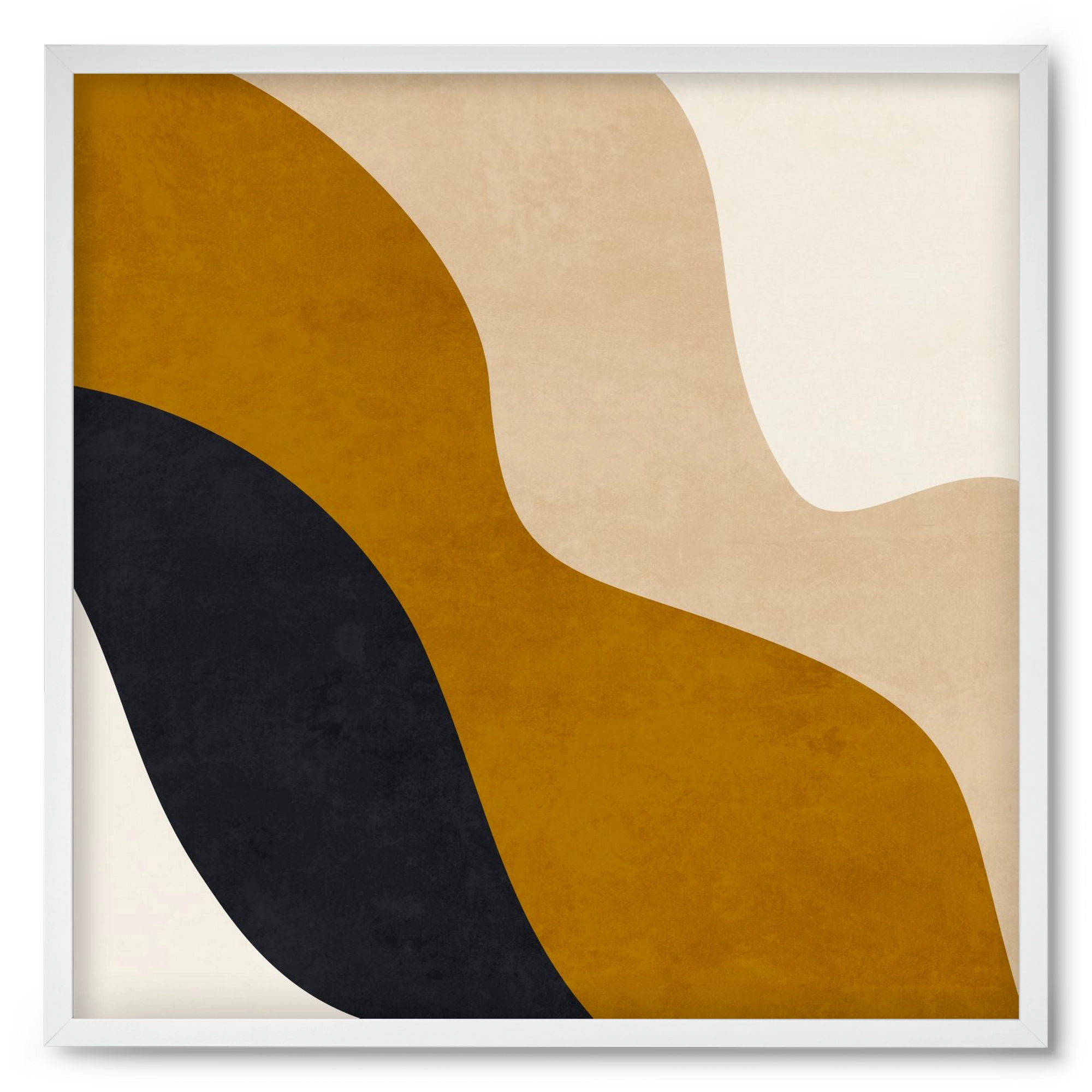 ABSTRACT ART 14, 50x50 cm (50x50 cm), Fehér keret