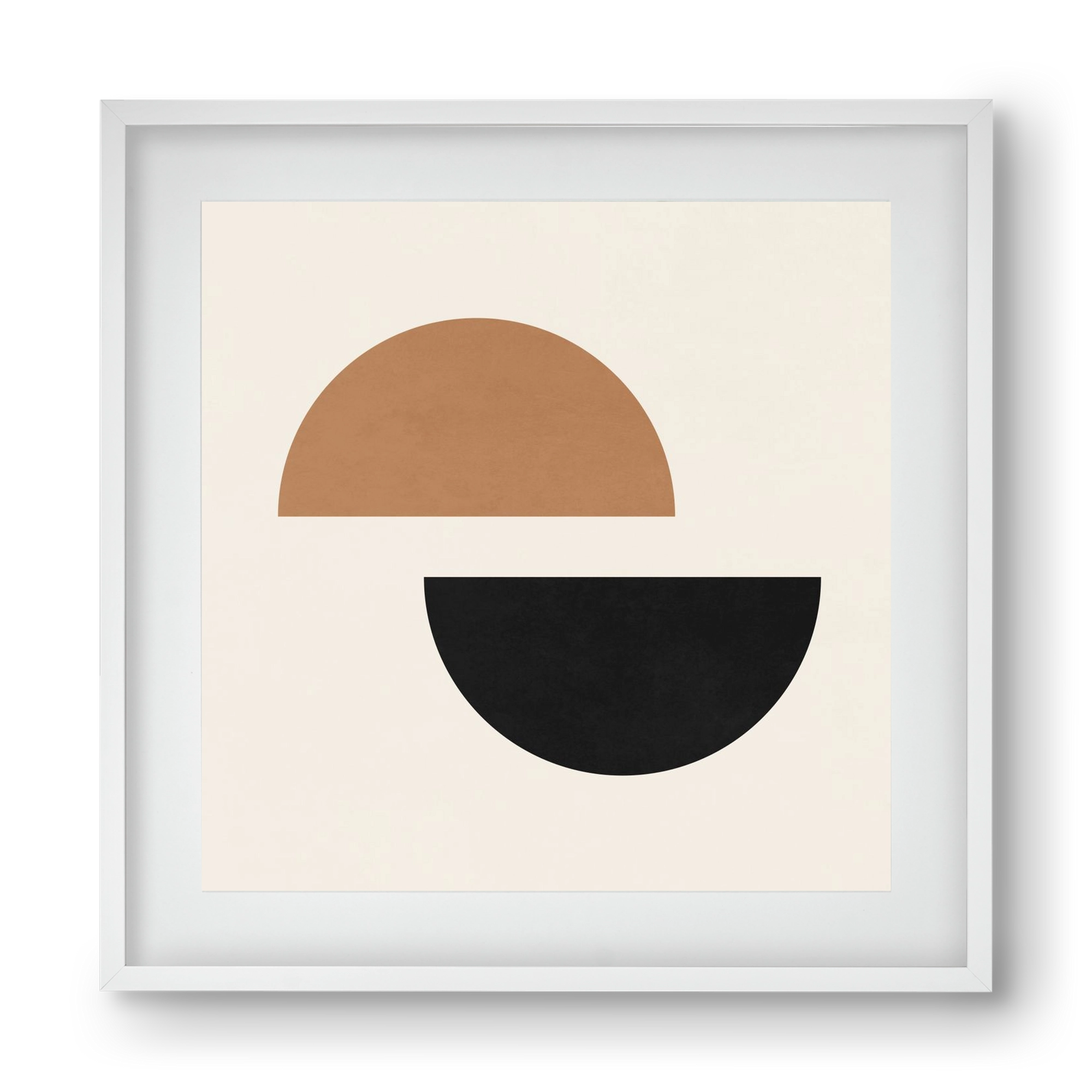 ABSTRACT ART 8, 40x40 cm (30x30 cm), Fehér keret, paszpartuval