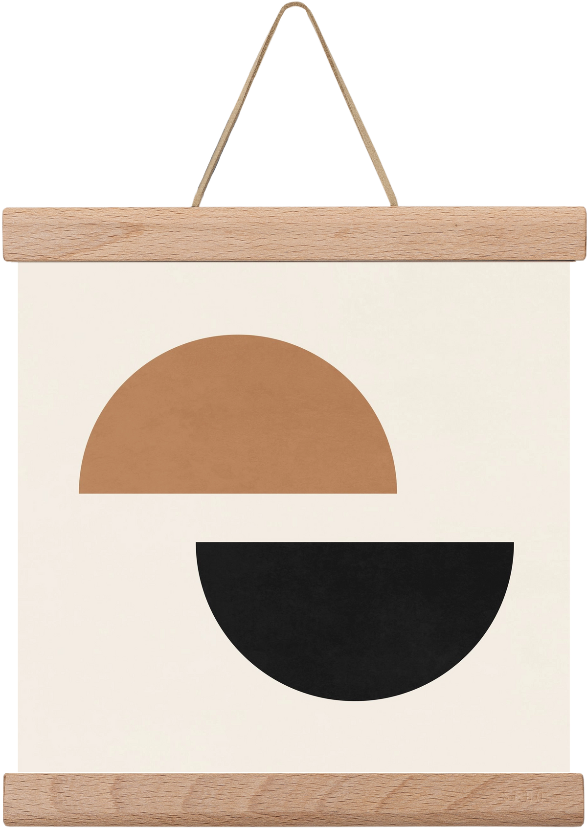 ABSTRACT ART 8, 20x20 cm (20x20 cm), Tölgy akasztó