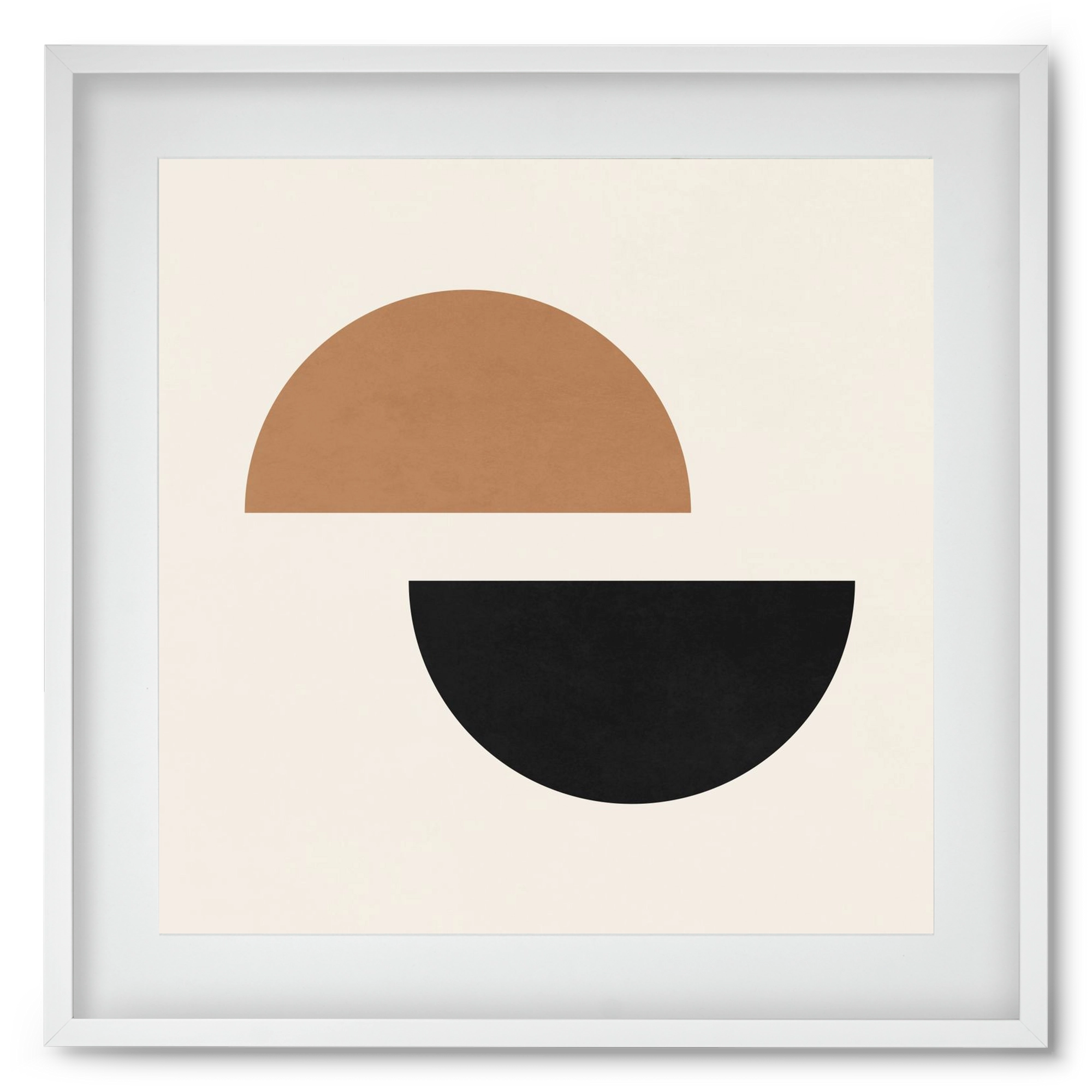 ABSTRACT ART 8, 50x50 cm (40x40 cm), Fehér keret, paszpartuval