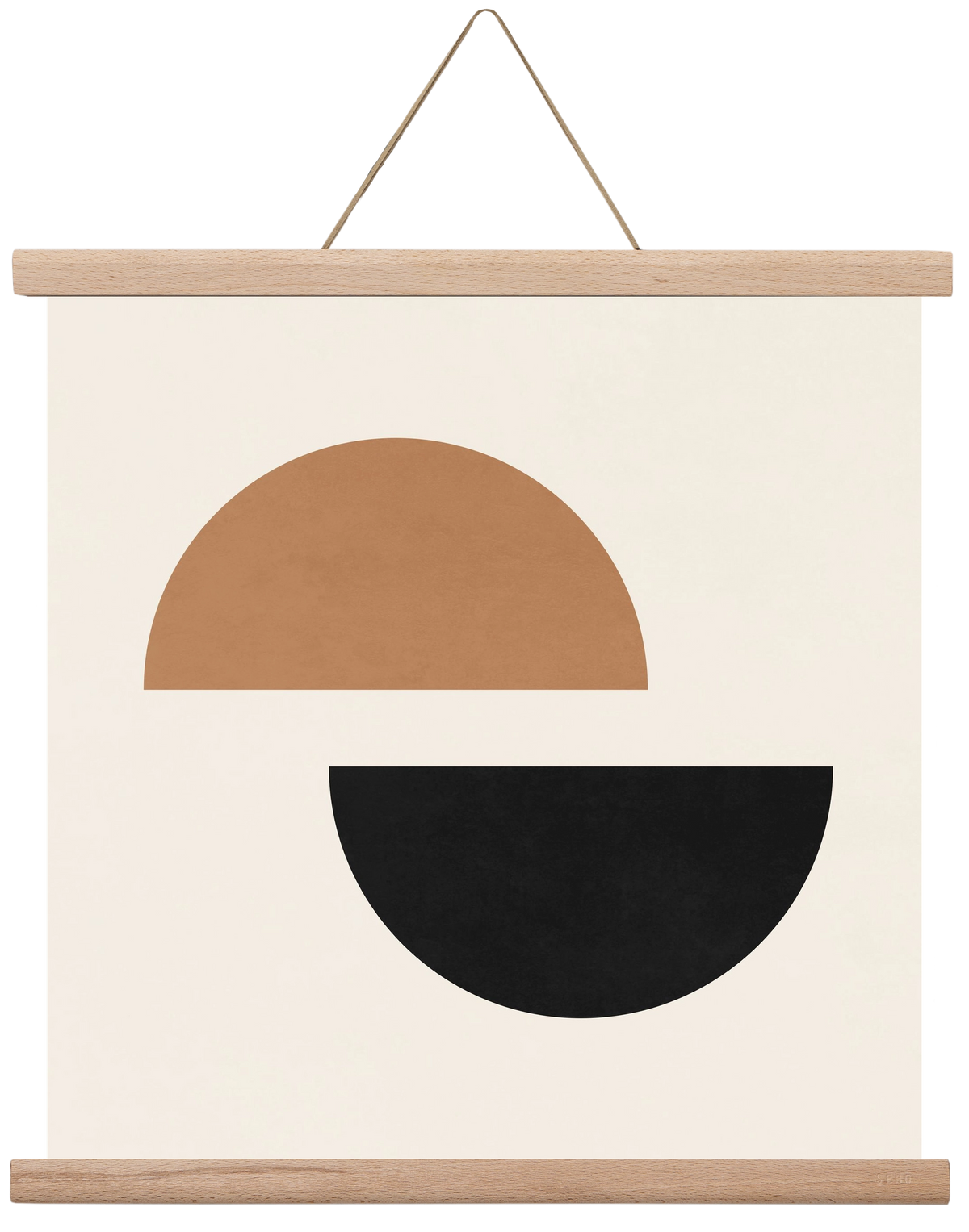 ABSTRACT ART 8, 40x40 cm (40x40 cm), Tölgy akasztó