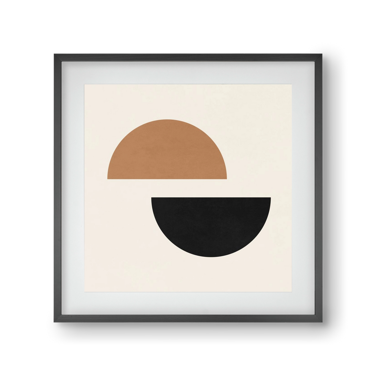 ABSTRACT ART 8, 30x30 cm (20x20 cm), Fekete keret, paszpartuval