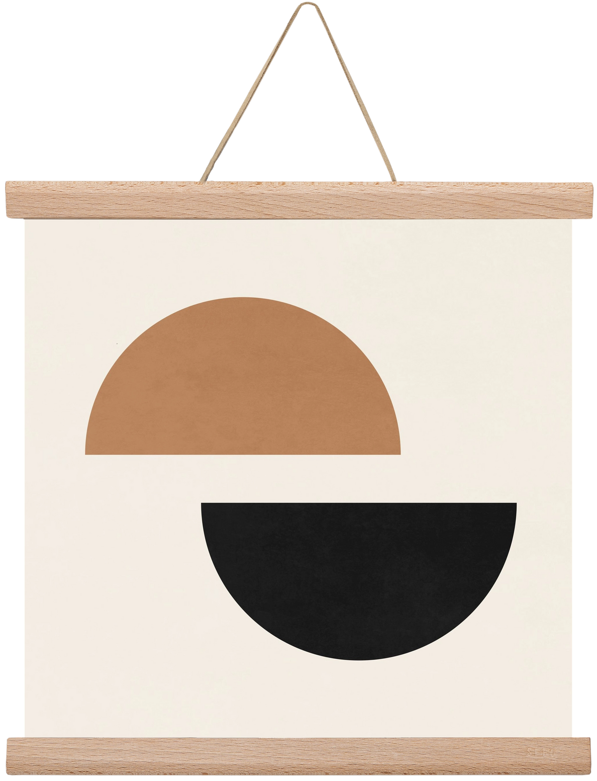 ABSTRACT ART 8, 30x30 cm (30x30 cm), Tölgy akasztó