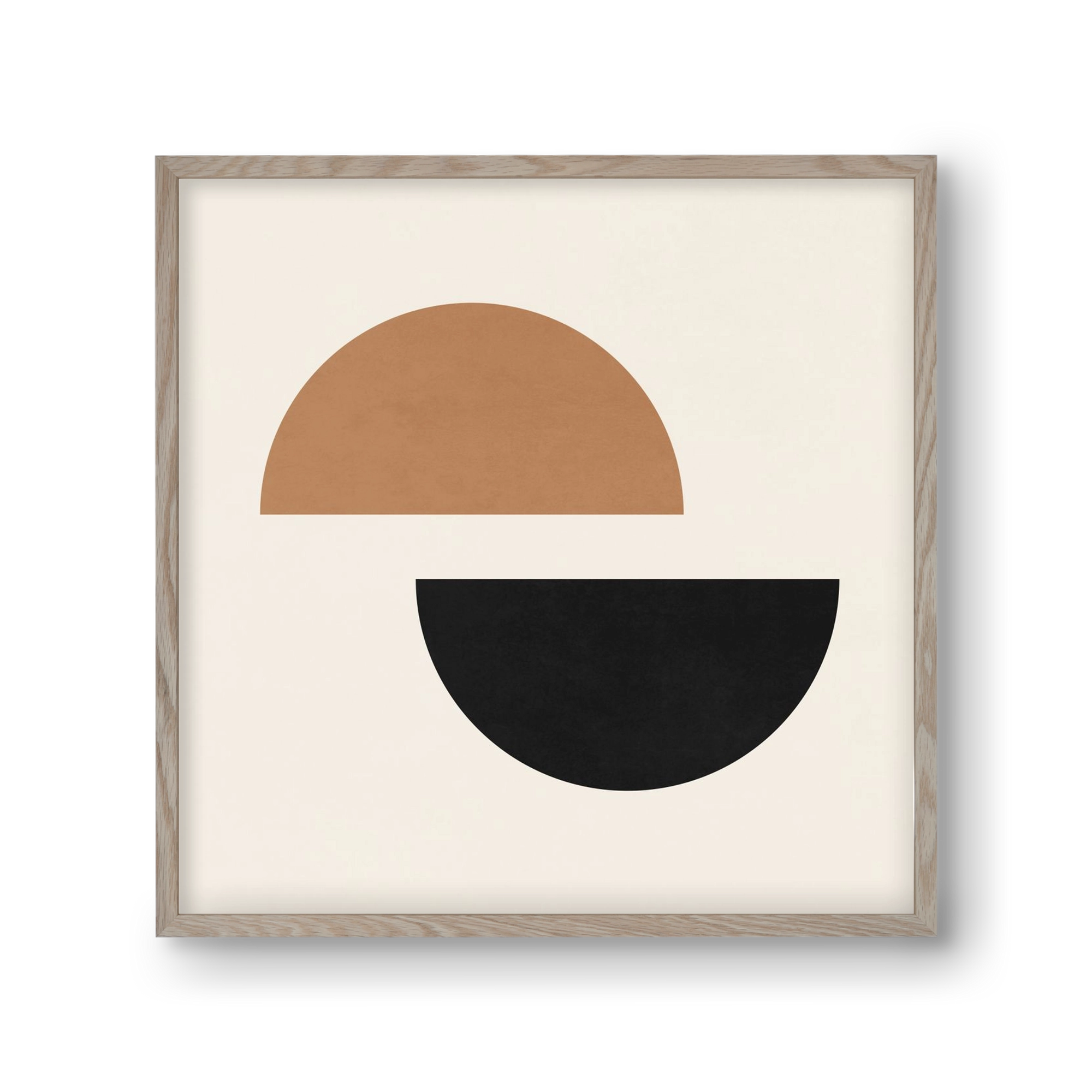 ABSTRACT ART 8, 30x30 cm (30x30 cm), Tölgy keret