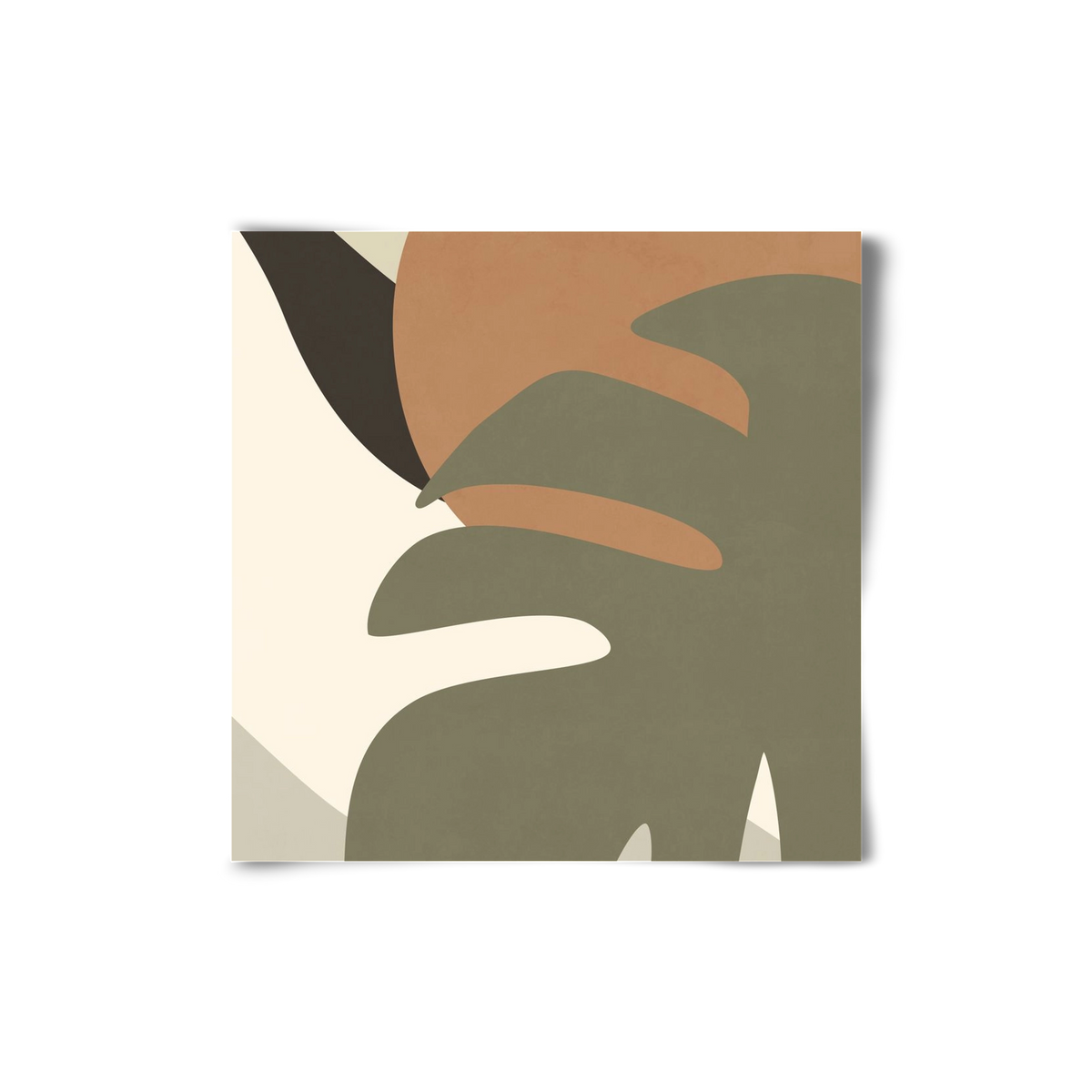 MINIMALIST TROPICAL PLANT , 20x20 cm, Keret nélkül