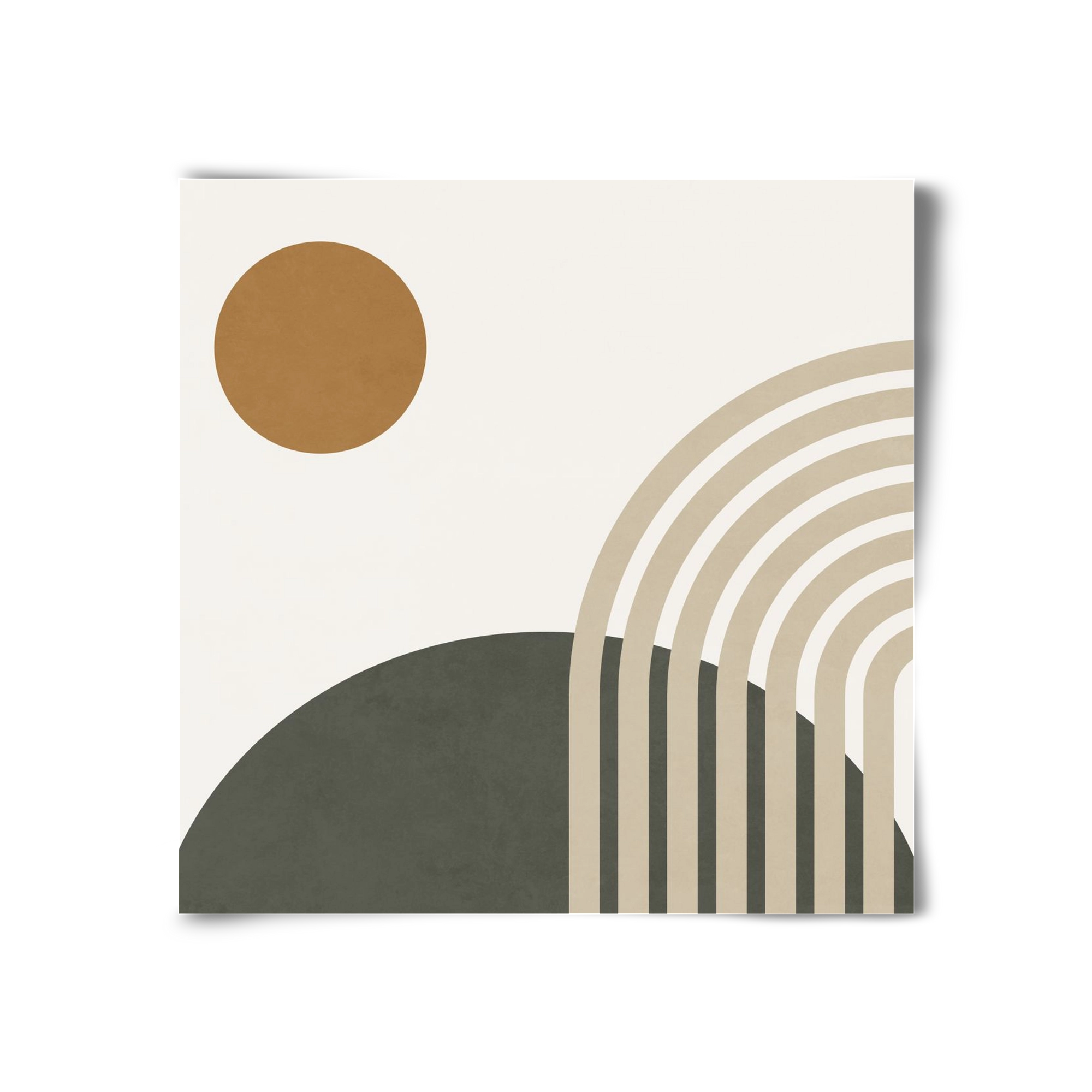 GEOMETRIC SHAPES - 6, 30x30 cm, Keret nélkül