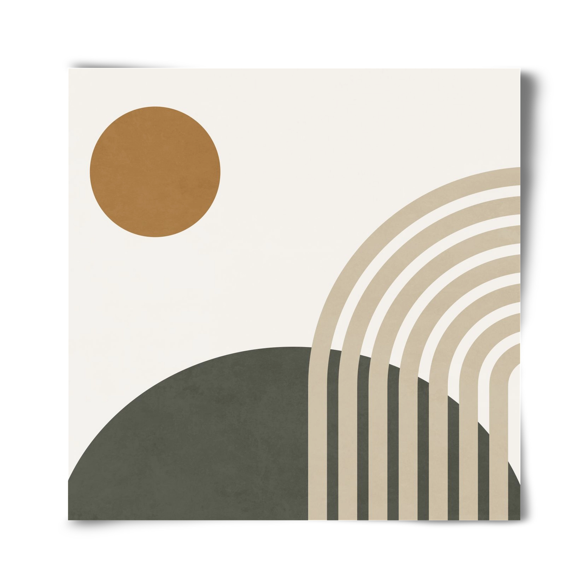 GEOMETRIC SHAPES - 6, 40x40 cm, Keret nélkül