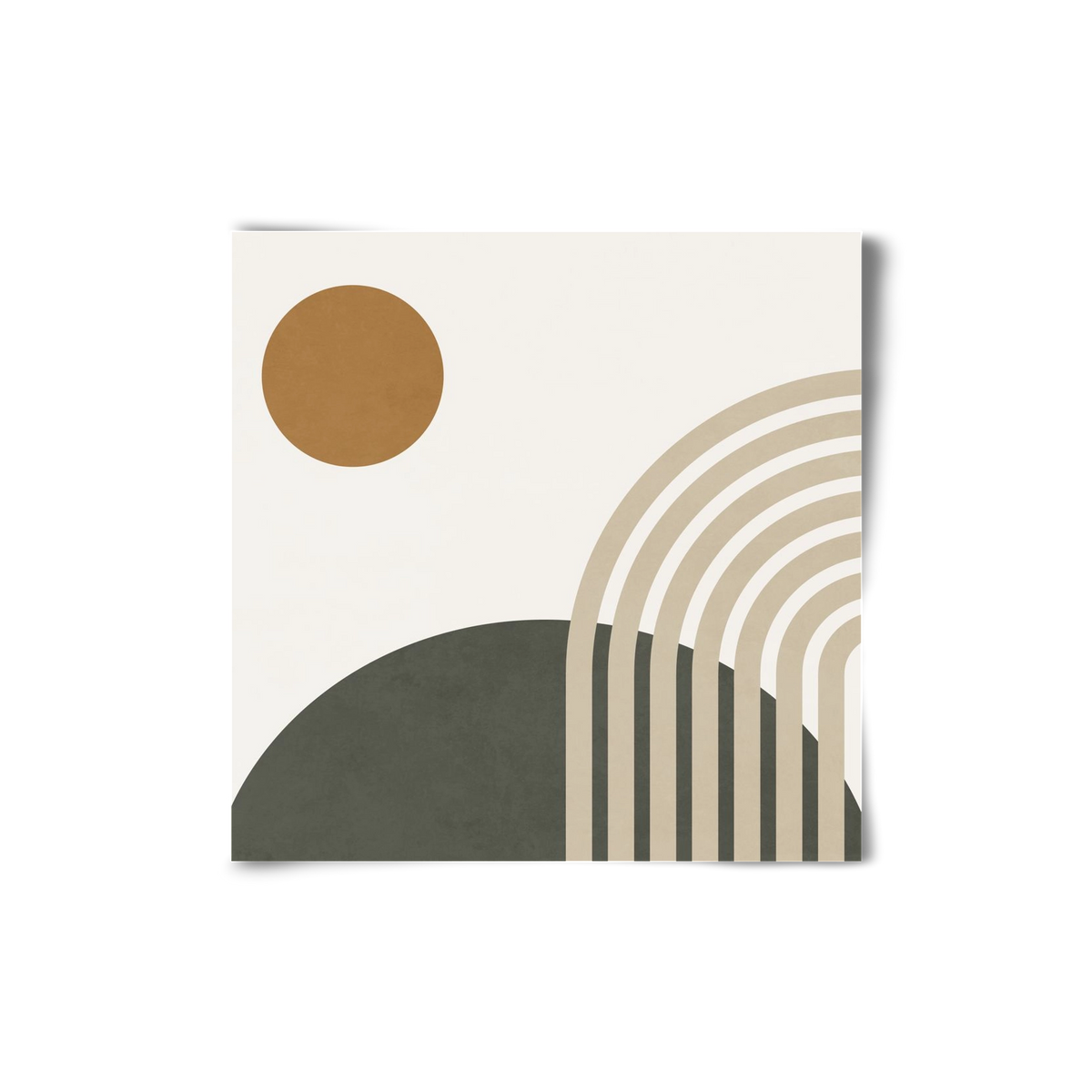 GEOMETRIC SHAPES - 6, 20x20 cm, Keret nélkül