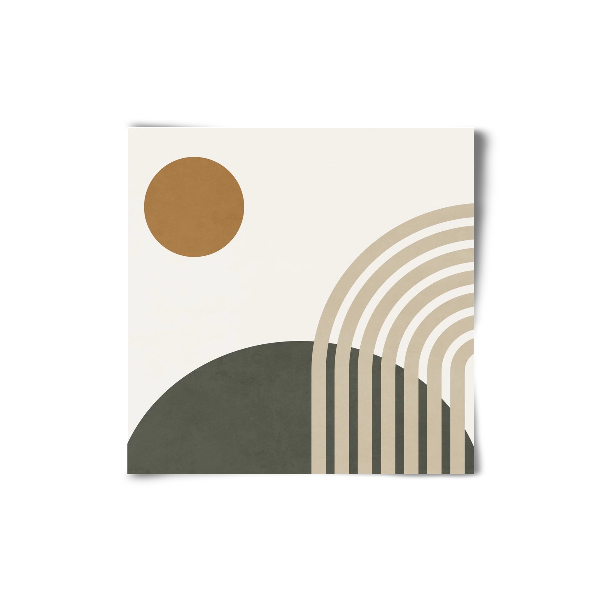 GEOMETRIC SHAPES - 6, 20x20 cm, Keret nélkül