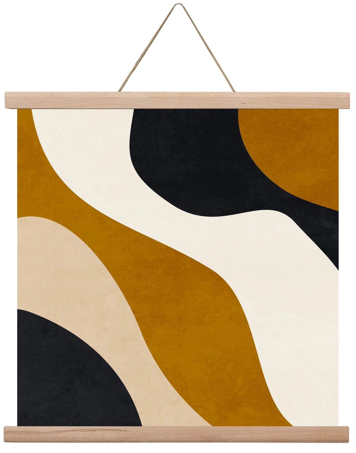 ABSTRACT ART 15, 40x40 cm (40x40 cm), Tölgy akasztó
