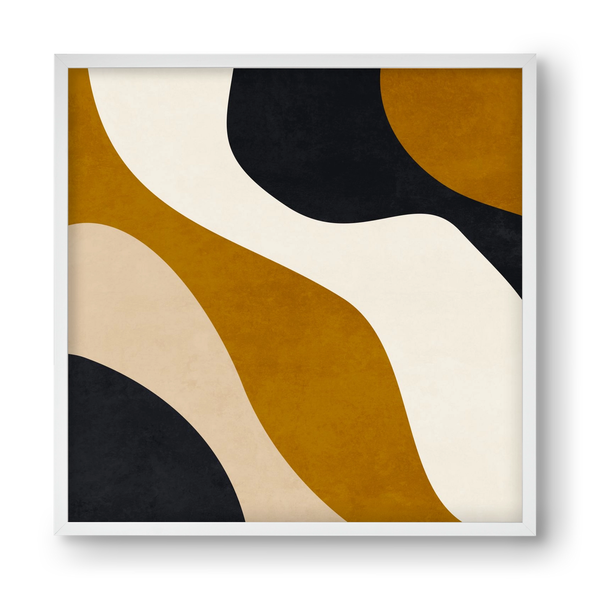 ABSTRACT ART 15, 40x40 cm (40x40 cm), Fehér keret