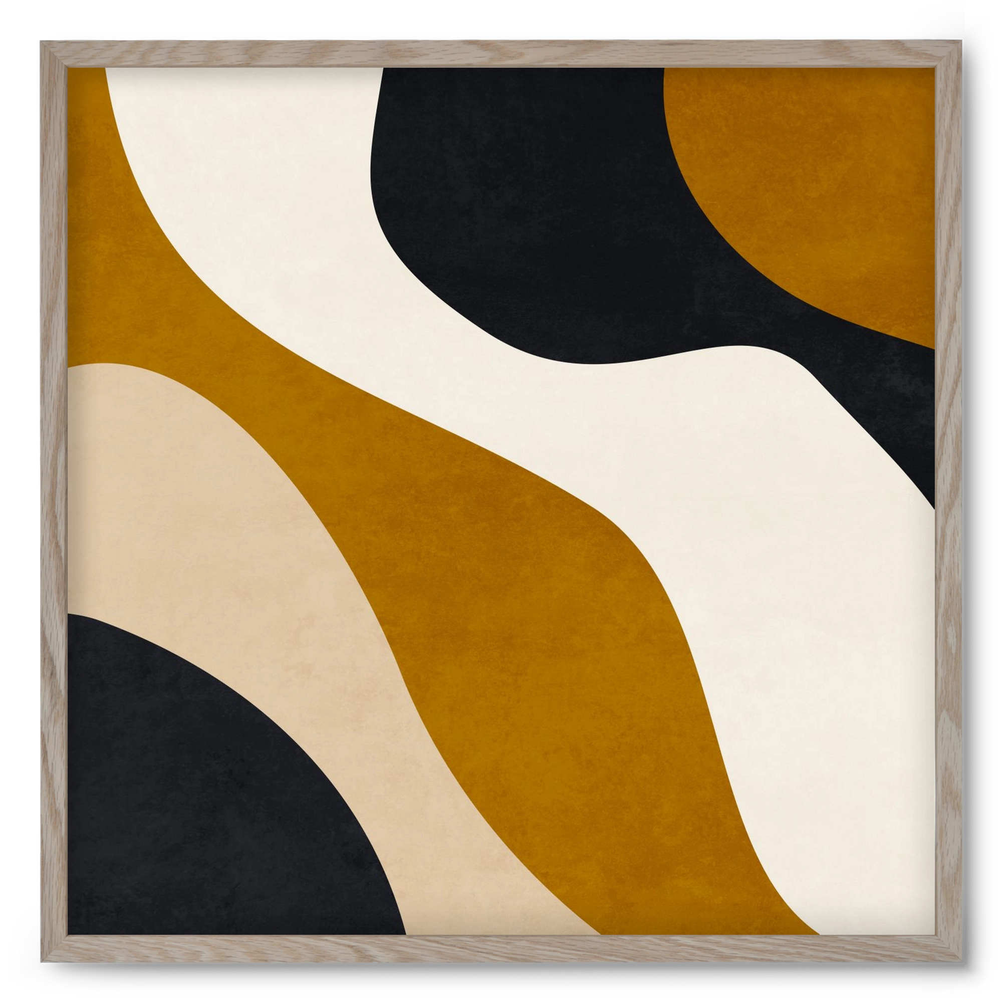 ABSTRACT ART 15, 50x50 cm (50x50 cm), Tölgy keret