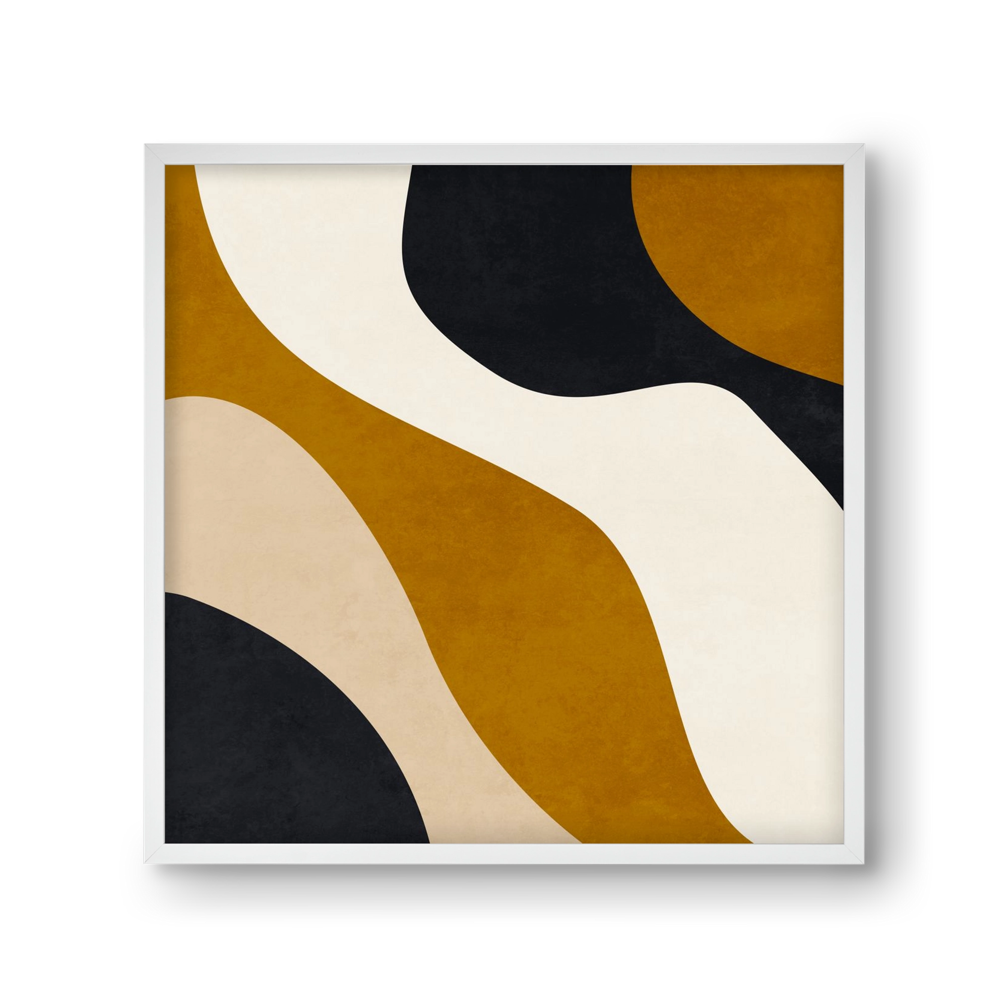 ABSTRACT ART 15, 30x30 cm (30x30 cm), Fehér keret