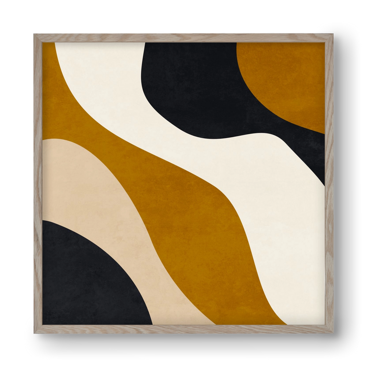 ABSTRACT ART 15, 40x40 cm (40x40 cm), Tölgy keret