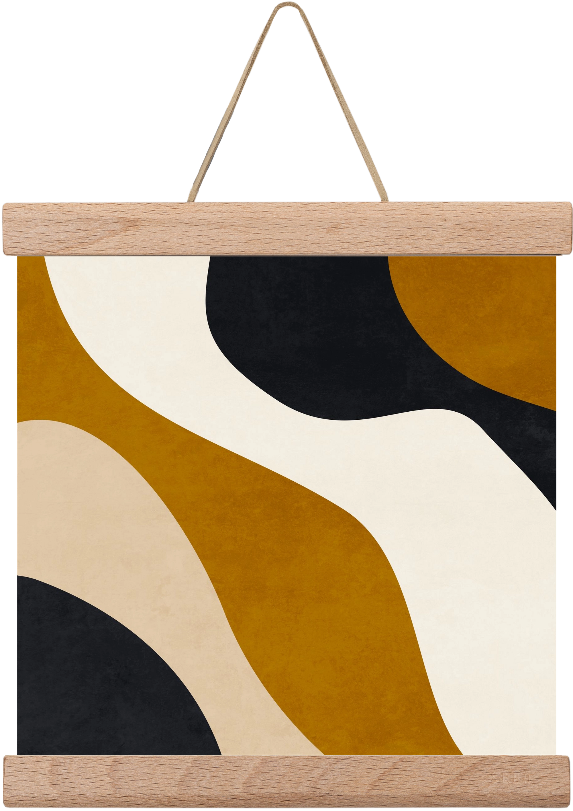 ABSTRACT ART 15, 20x20 cm (20x20 cm), Tölgy akasztó