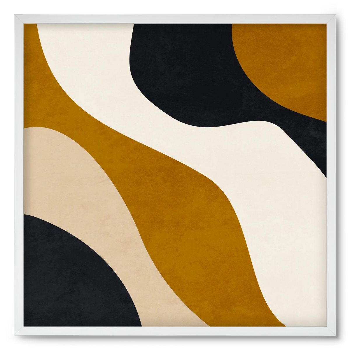 ABSTRACT ART 15, 50x50 cm (50x50 cm), Fehér keret