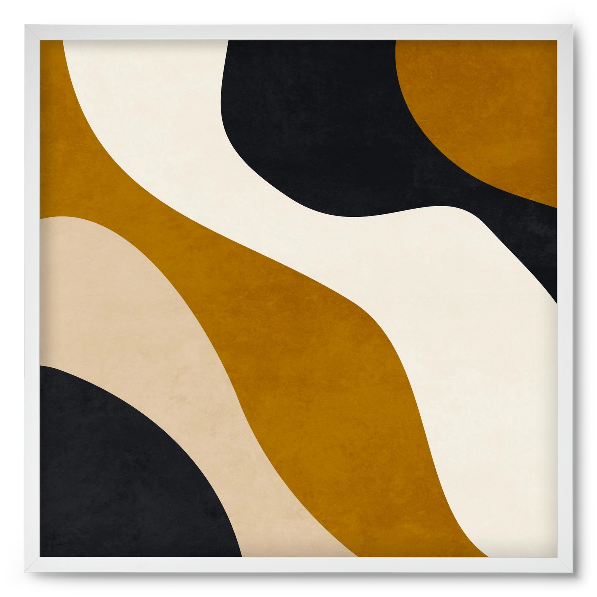 ABSTRACT ART 15, 50x50 cm (50x50 cm), Fehér keret