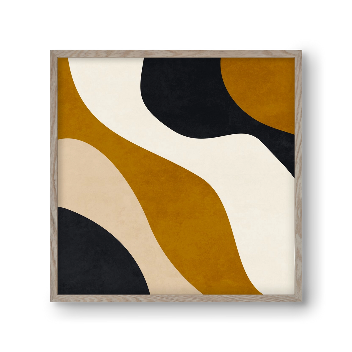 ABSTRACT ART 15, 30x30 cm (30x30 cm), Tölgy keret