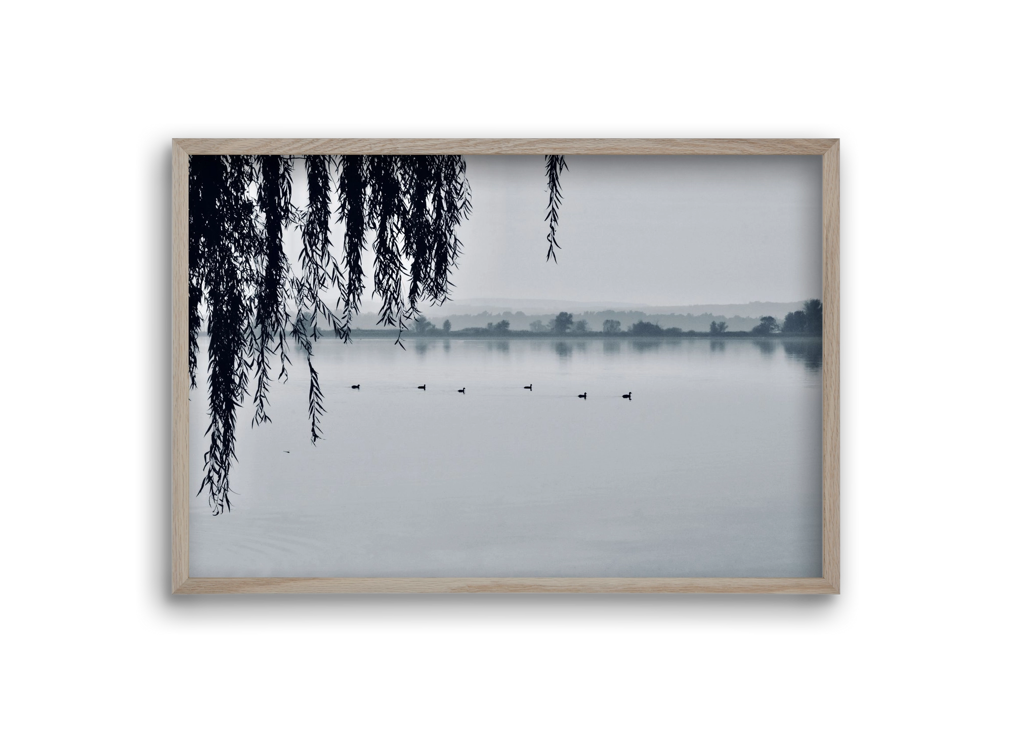 Kányavár, 30x20 cm (30x20 cm), Tölgy keret