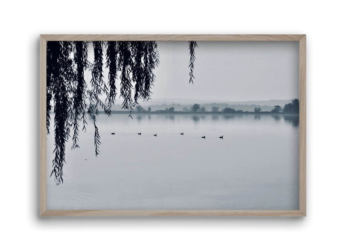 Kányavár, 45x30 cm (45x30 cm), Tölgy keret