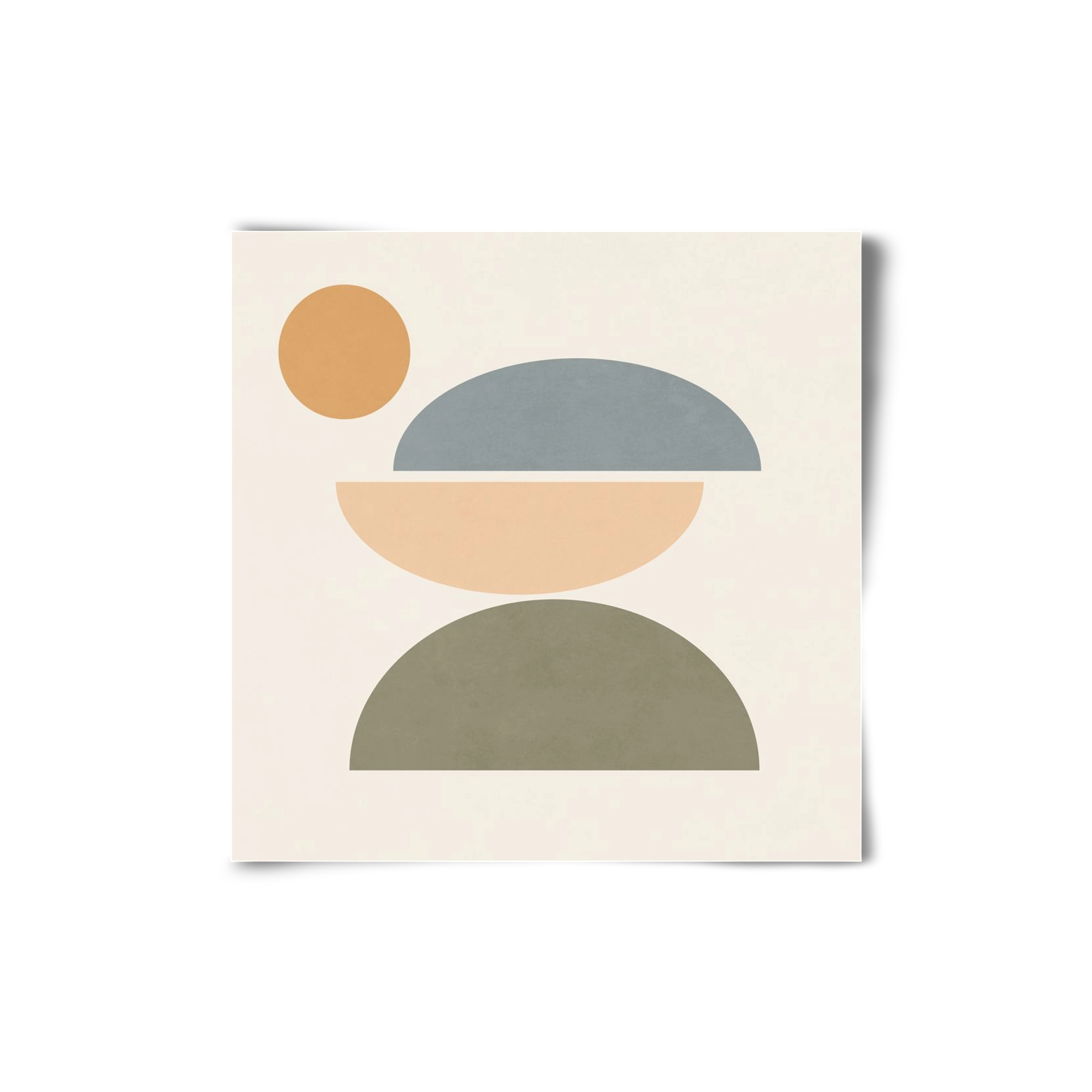 MINIMAL GEOMETRY, 20x20 cm, Keret nélkül