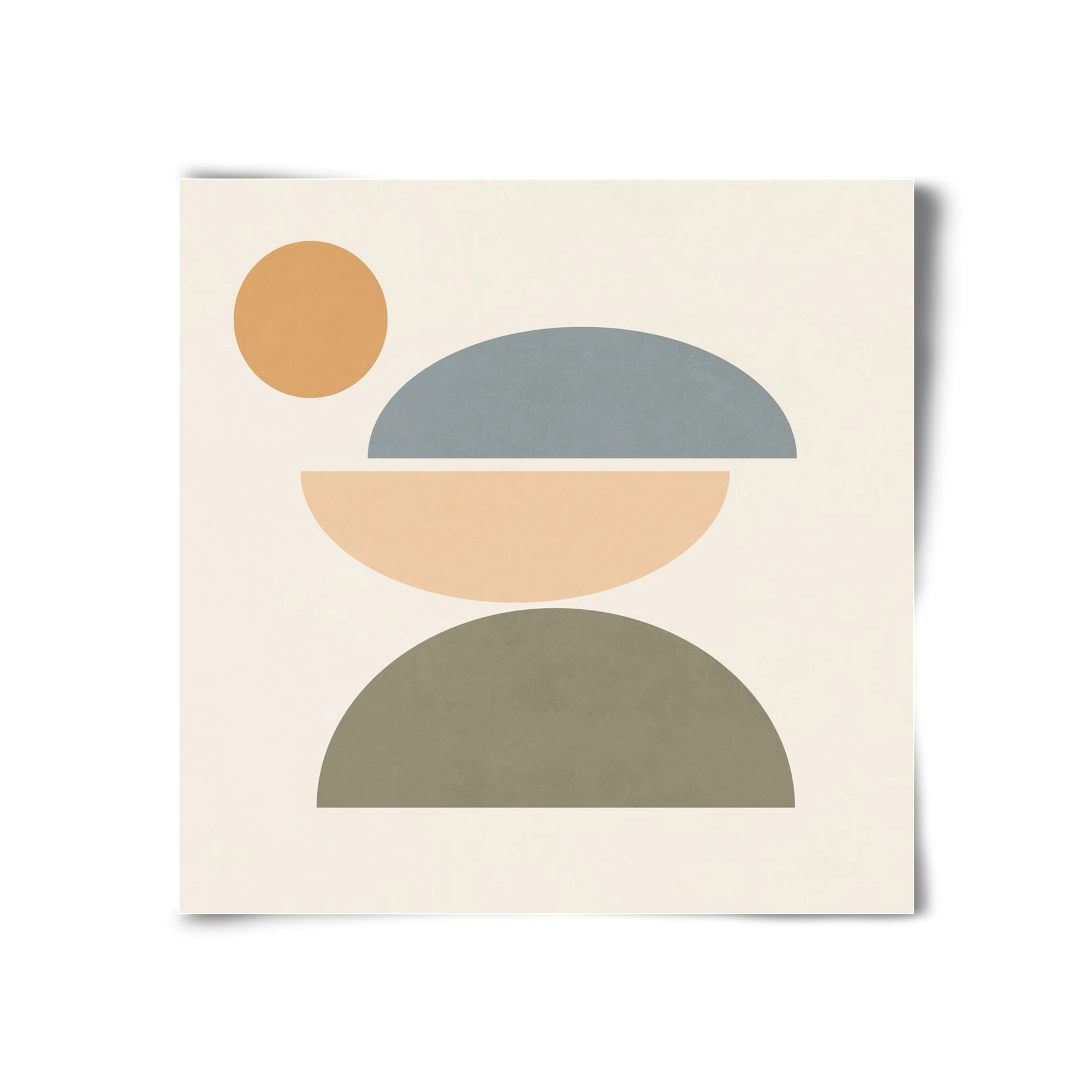 MINIMAL GEOMETRY, 30x30 cm, Keret nélkül