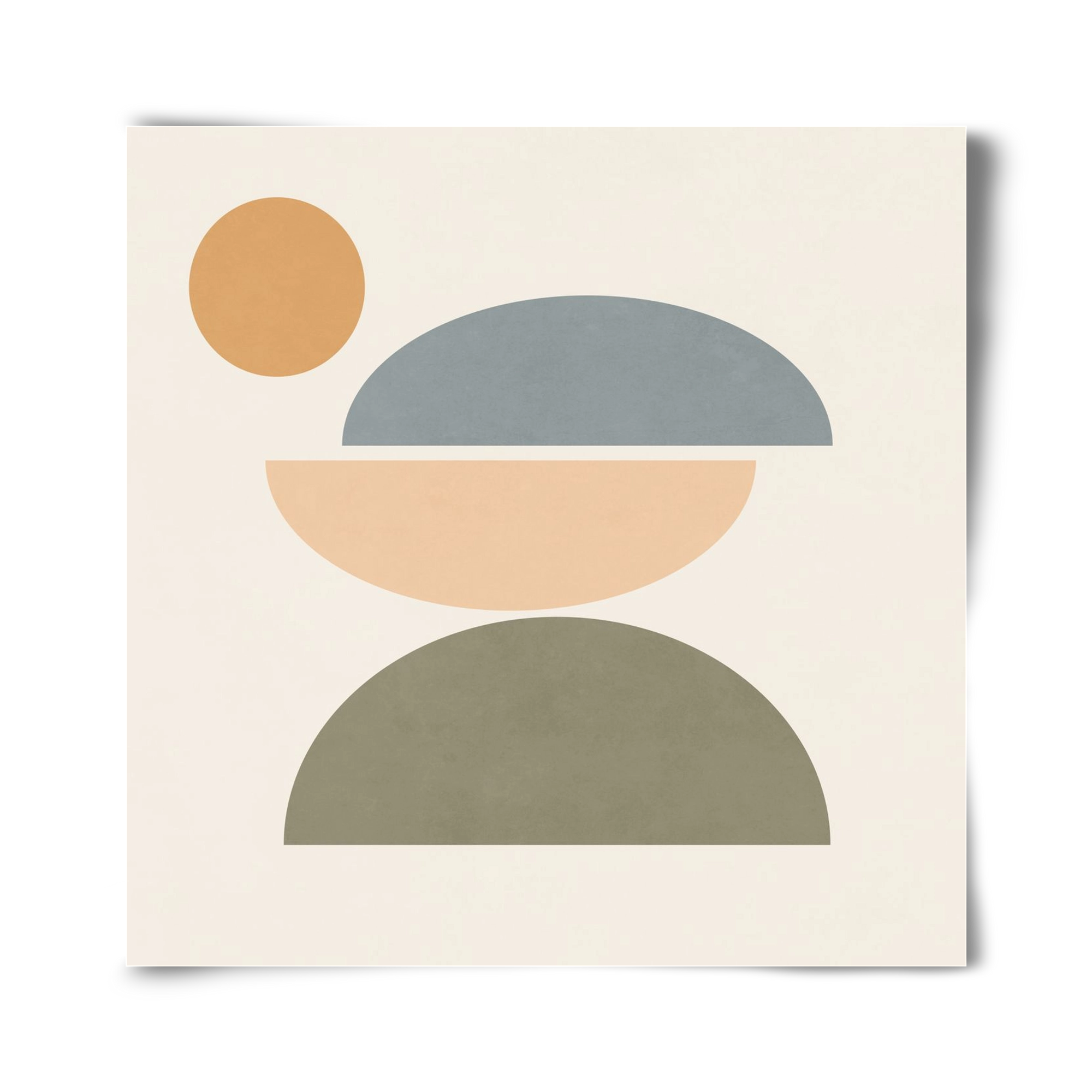 MINIMAL GEOMETRY, 40x40 cm, Keret nélkül