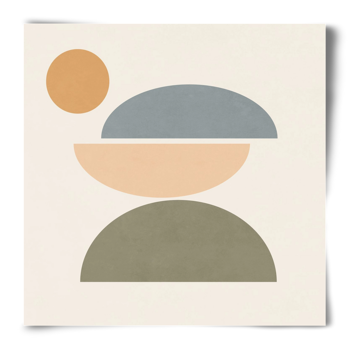 MINIMAL GEOMETRY, 50x50 cm, Keret nélkül