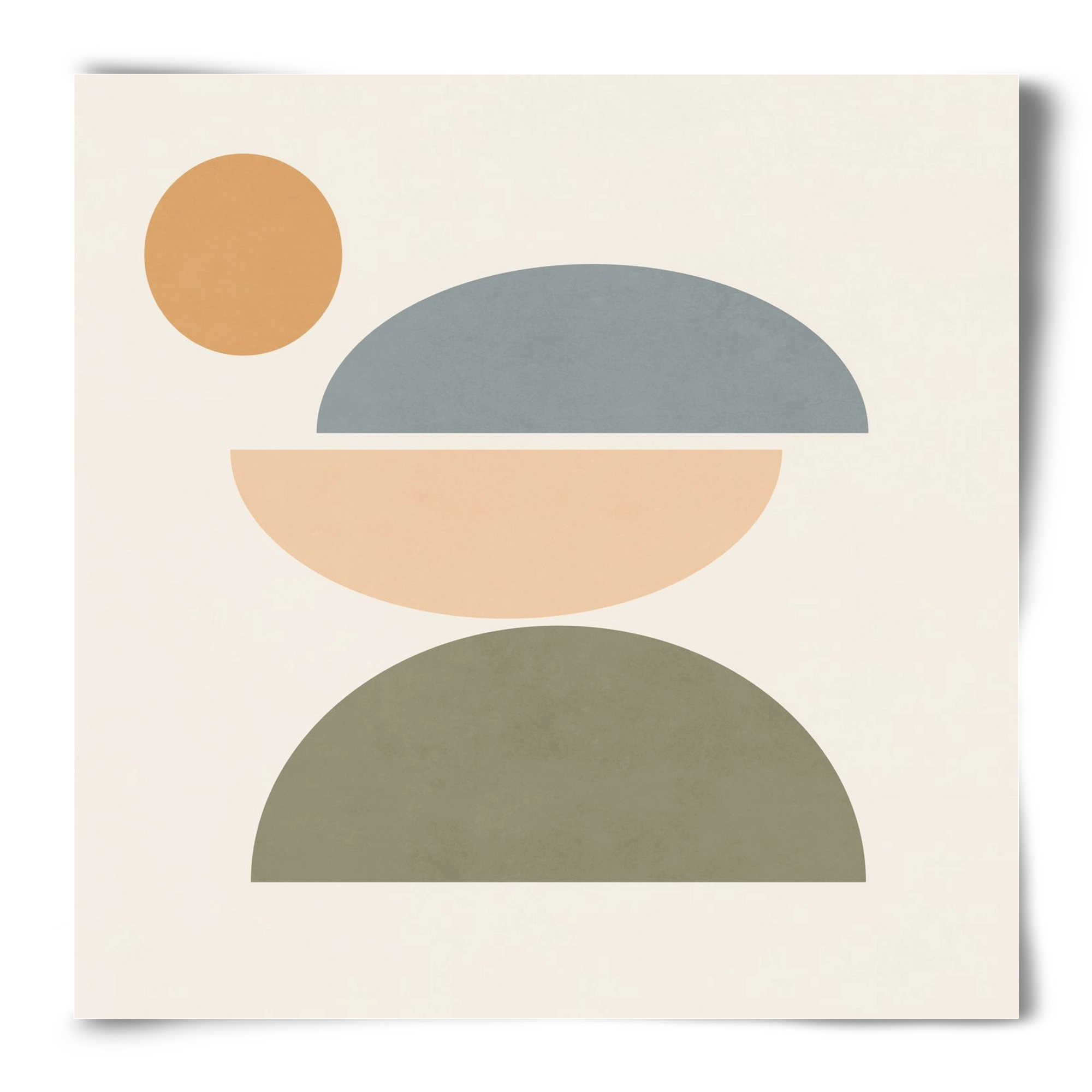 MINIMAL GEOMETRY, 50x50 cm, Keret nélkül