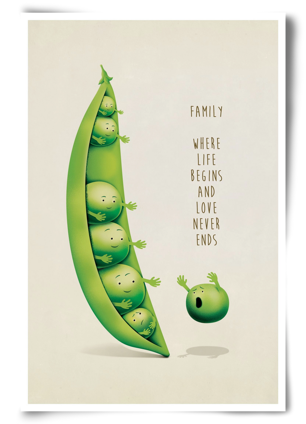 Borsó Family, 60x90 cm, Keret nélkül