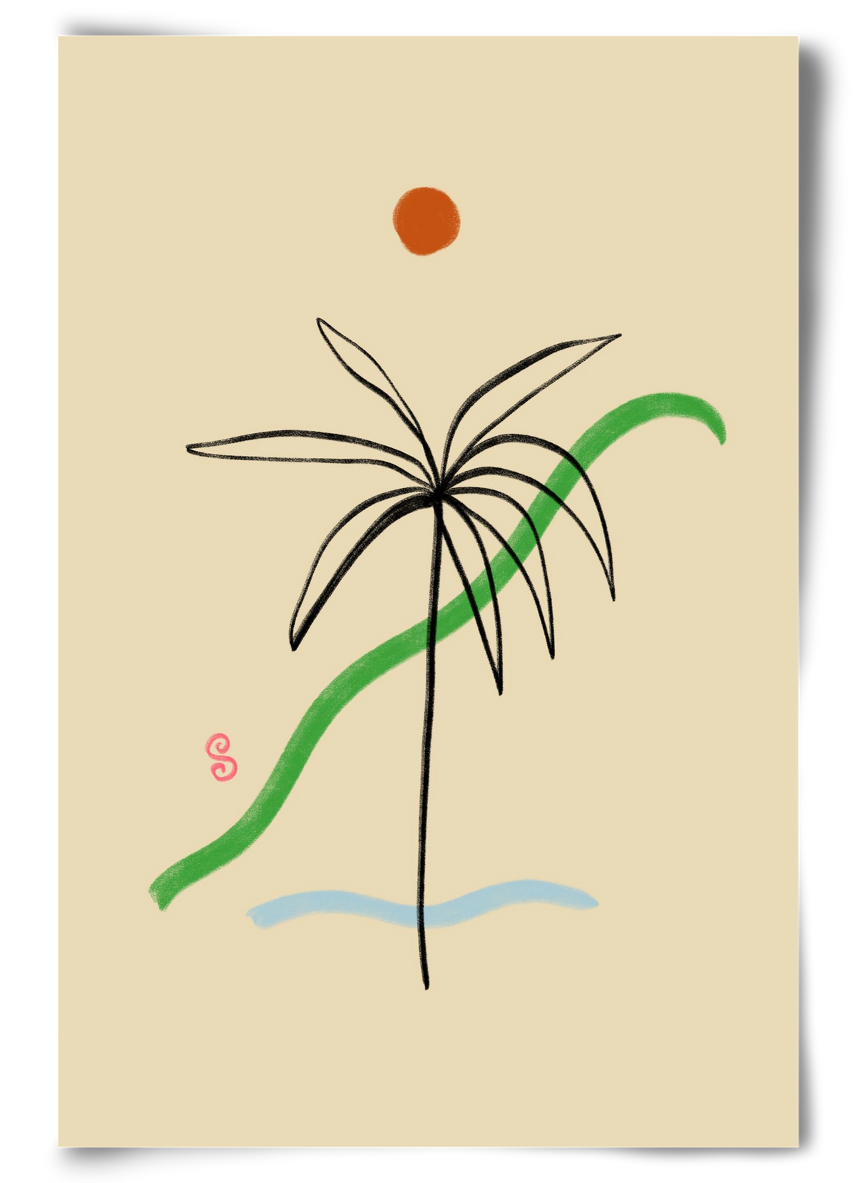 A SIMPLE DREAM, 60x90 cm, Keret nélkül