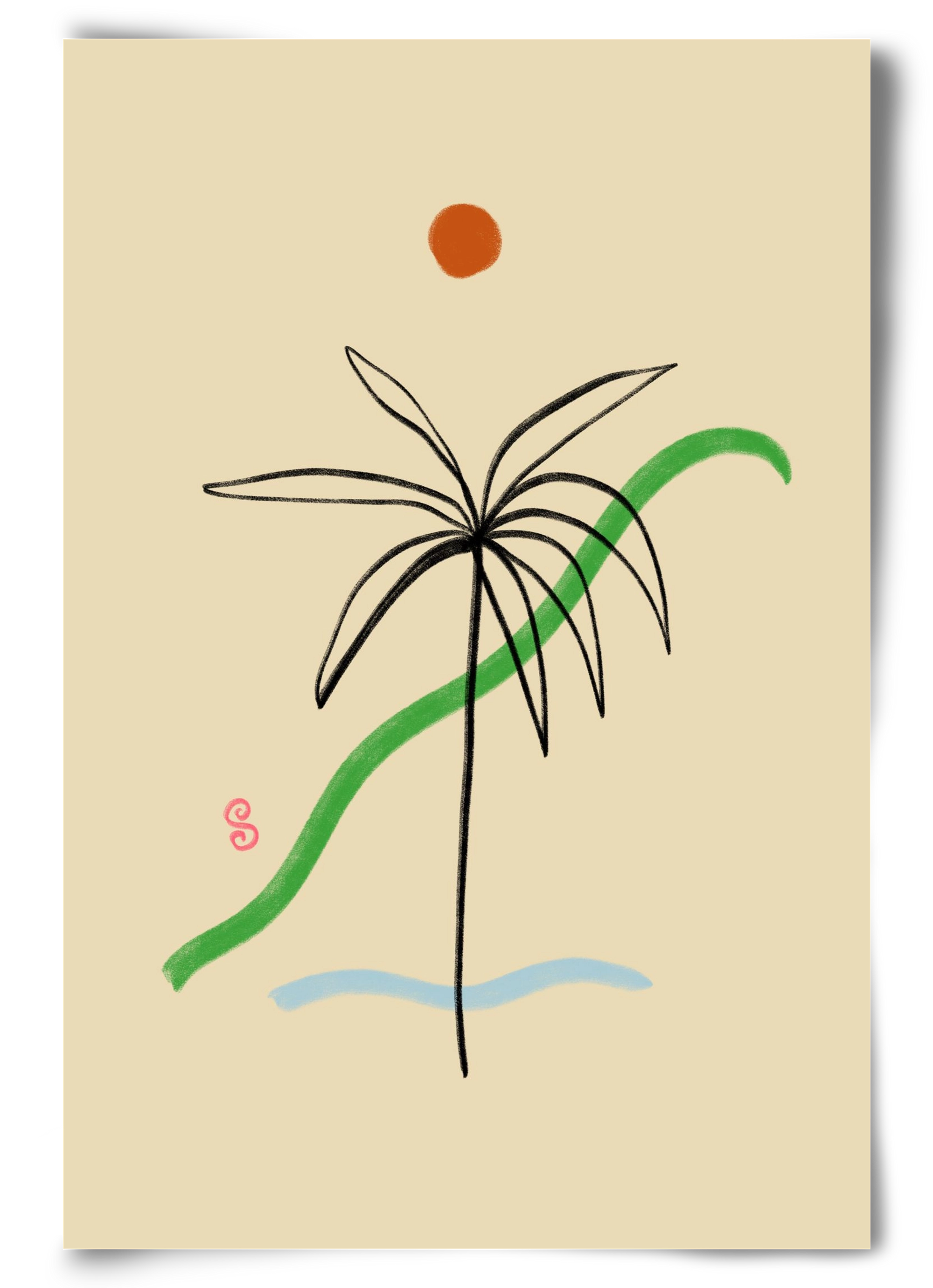 A SIMPLE DREAM, 60x90 cm, Keret nélkül