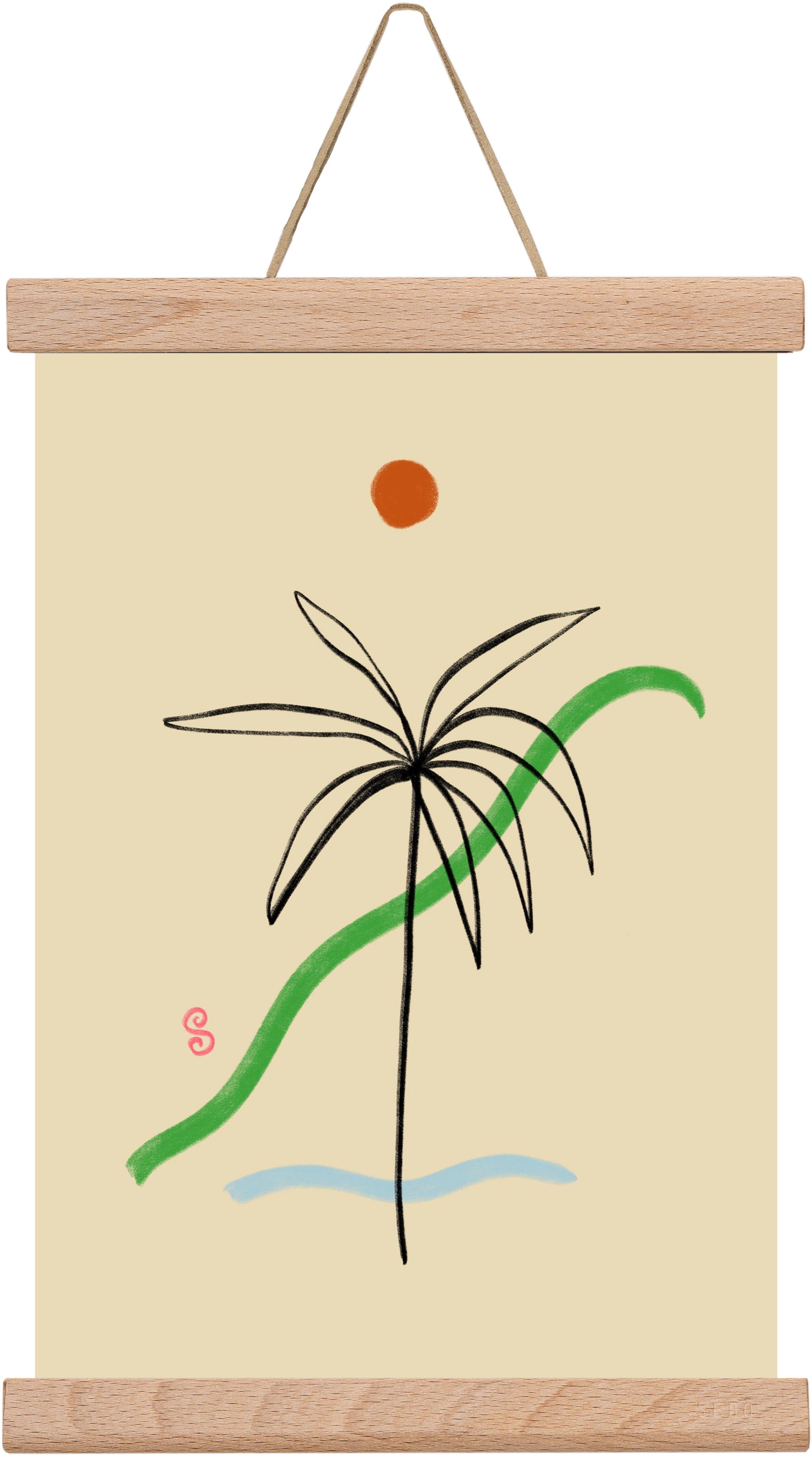 A SIMPLE DREAM, 20x30 cm (20x30 cm), Tölgy akasztó