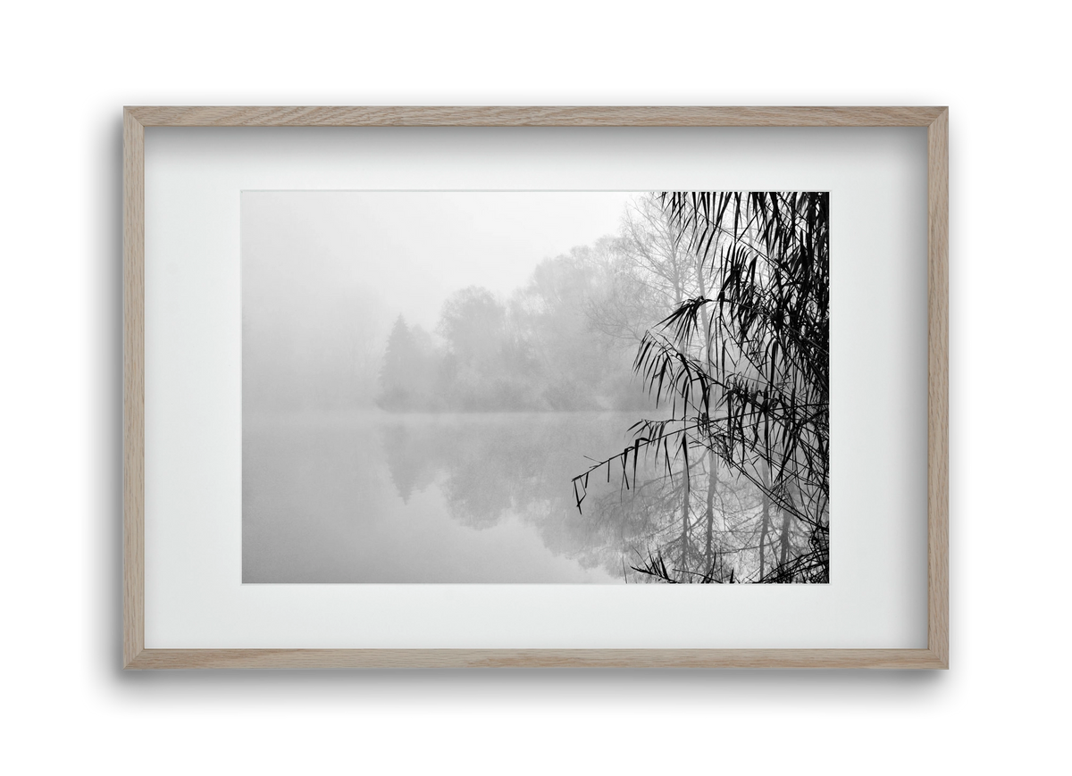 Incognito dual , 45x30 cm (30x20 cm), Tölgy keret, paszpartuval