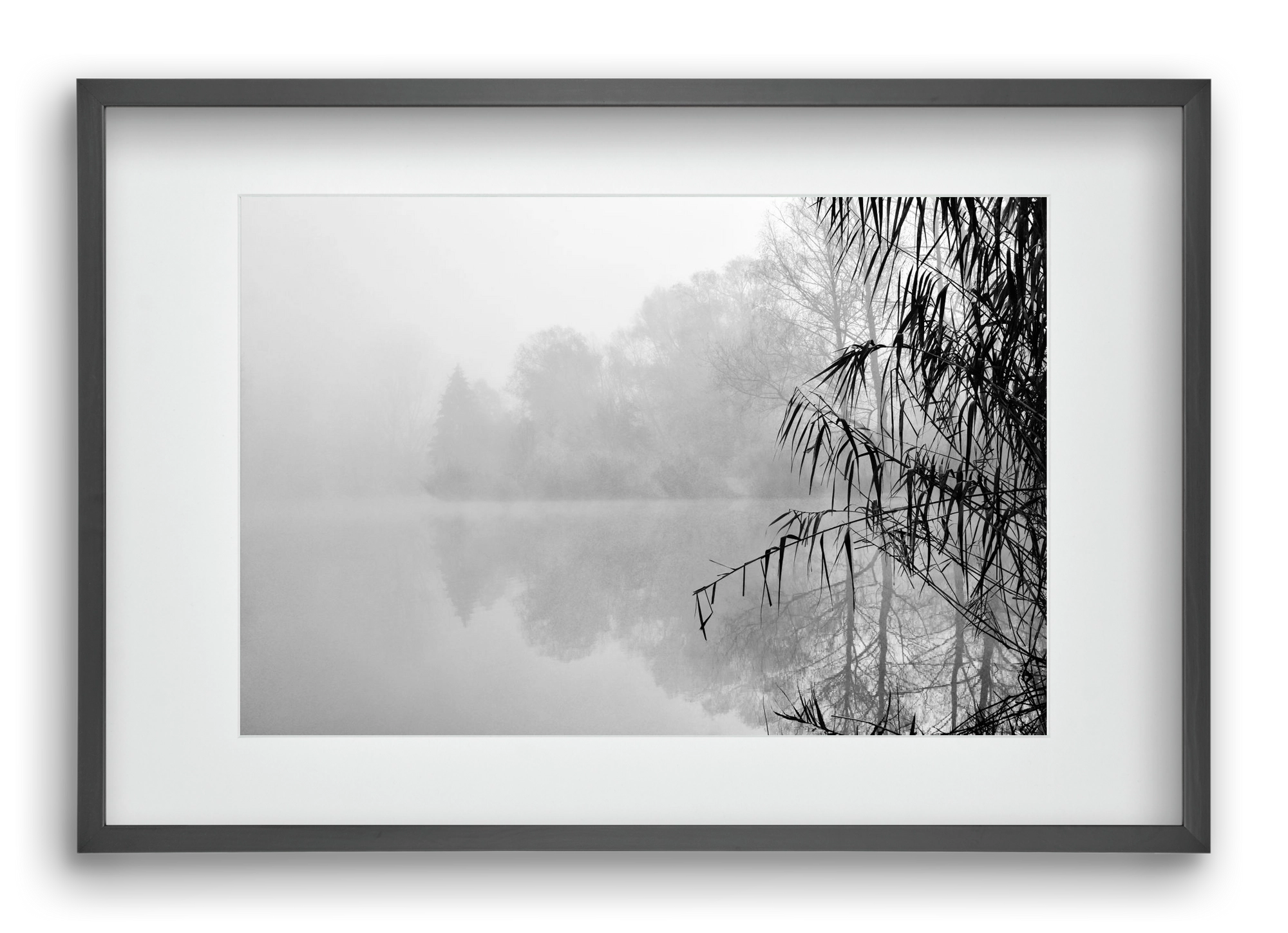 Incognito dual , 60x40 cm (45x30 cm), Fekete keret, paszpartuval