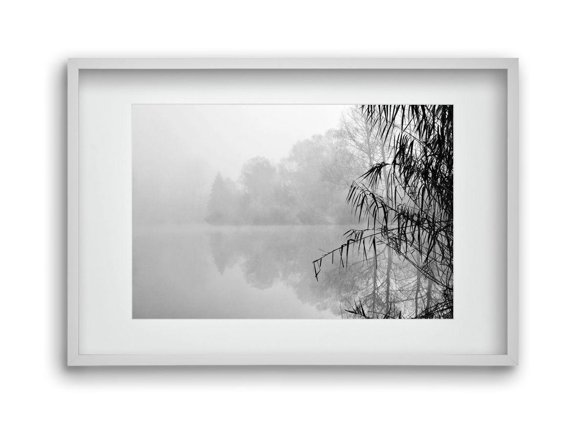 Incognito dual , 45x30 cm (30x20 cm), Fehér keret, paszpartuval