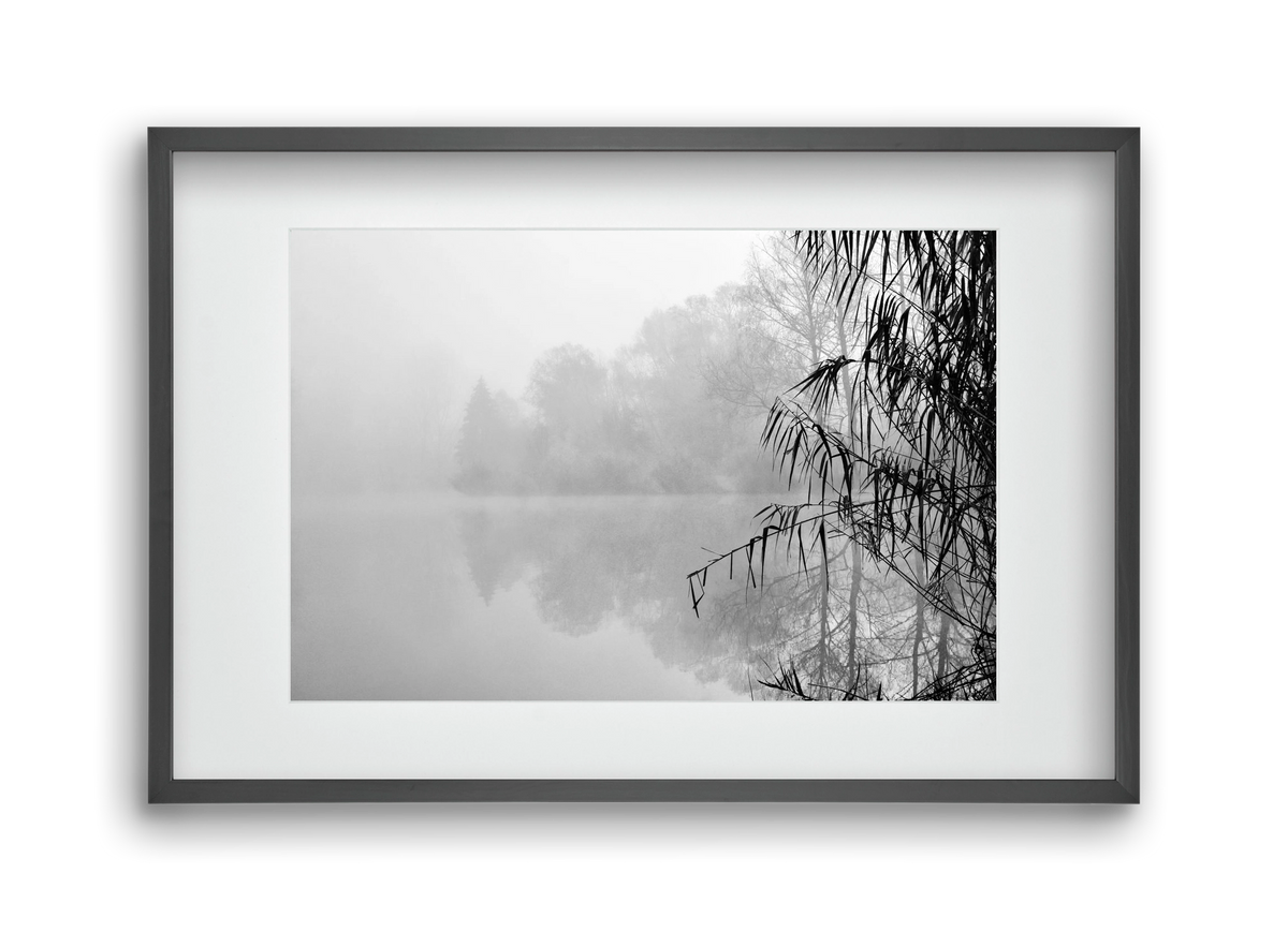 Incognito dual , 45x30 cm (30x20 cm), Fekete keret, paszpartuval