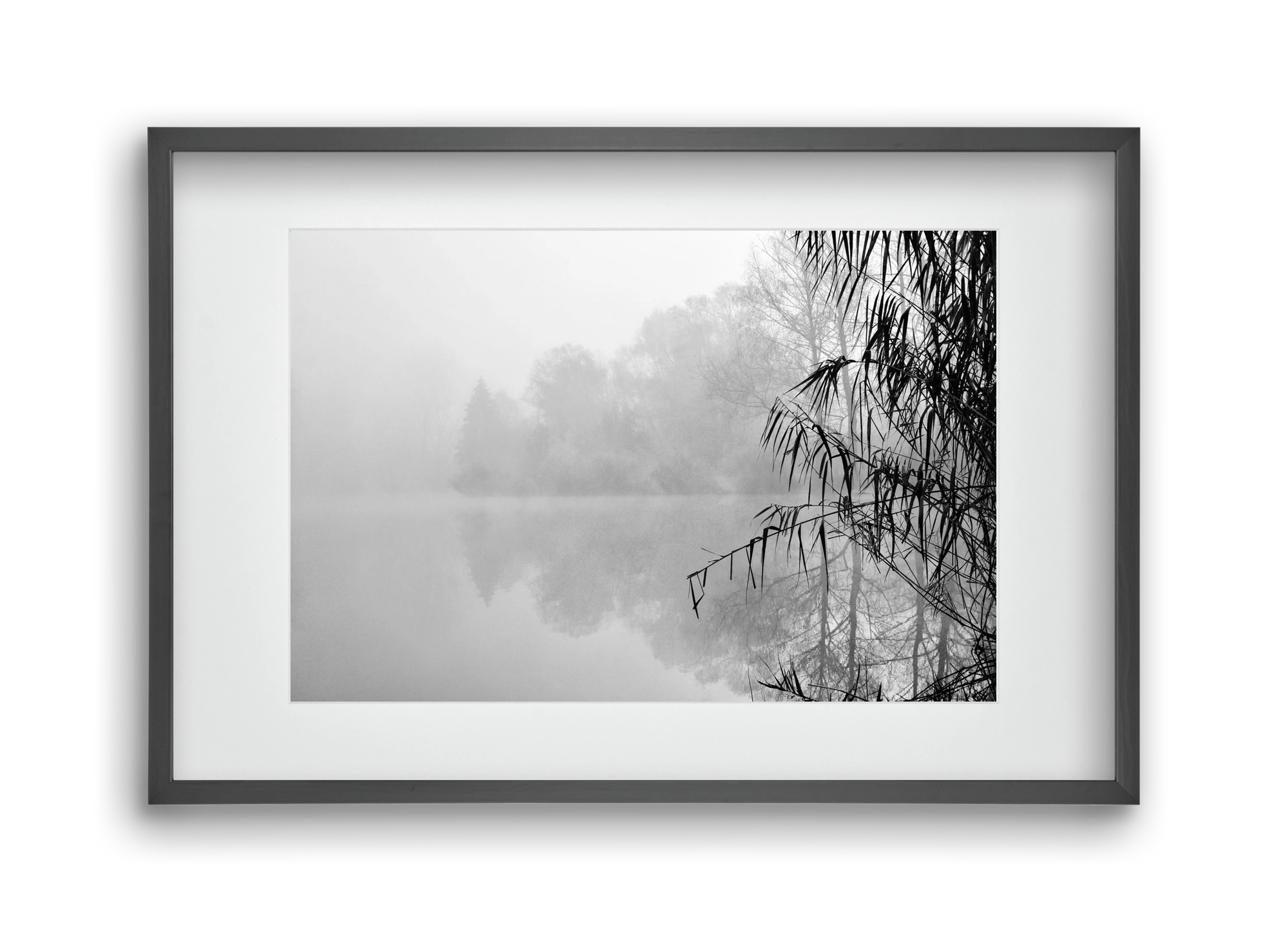 Incognito dual , 45x30 cm (30x20 cm), Fekete keret, paszpartuval