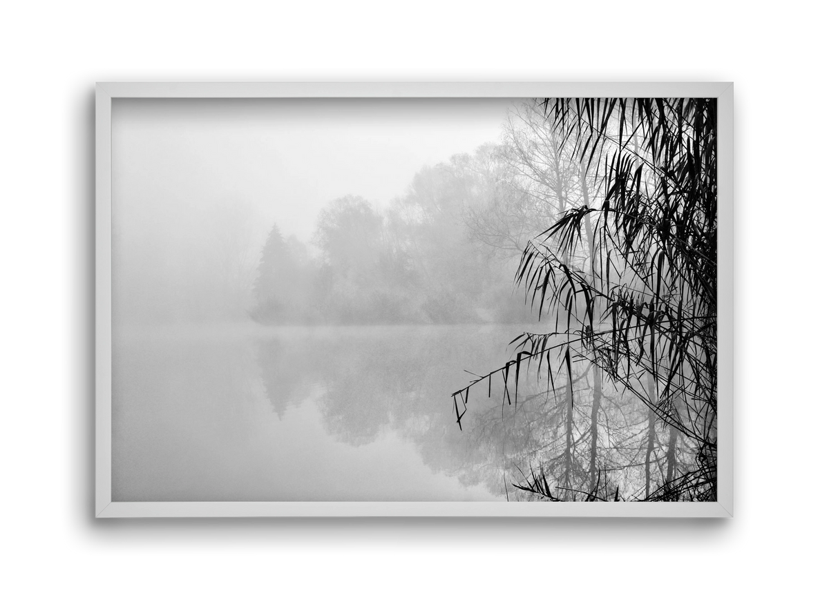 Incognito dual , 45x30 cm (45x30 cm), Fehér keret