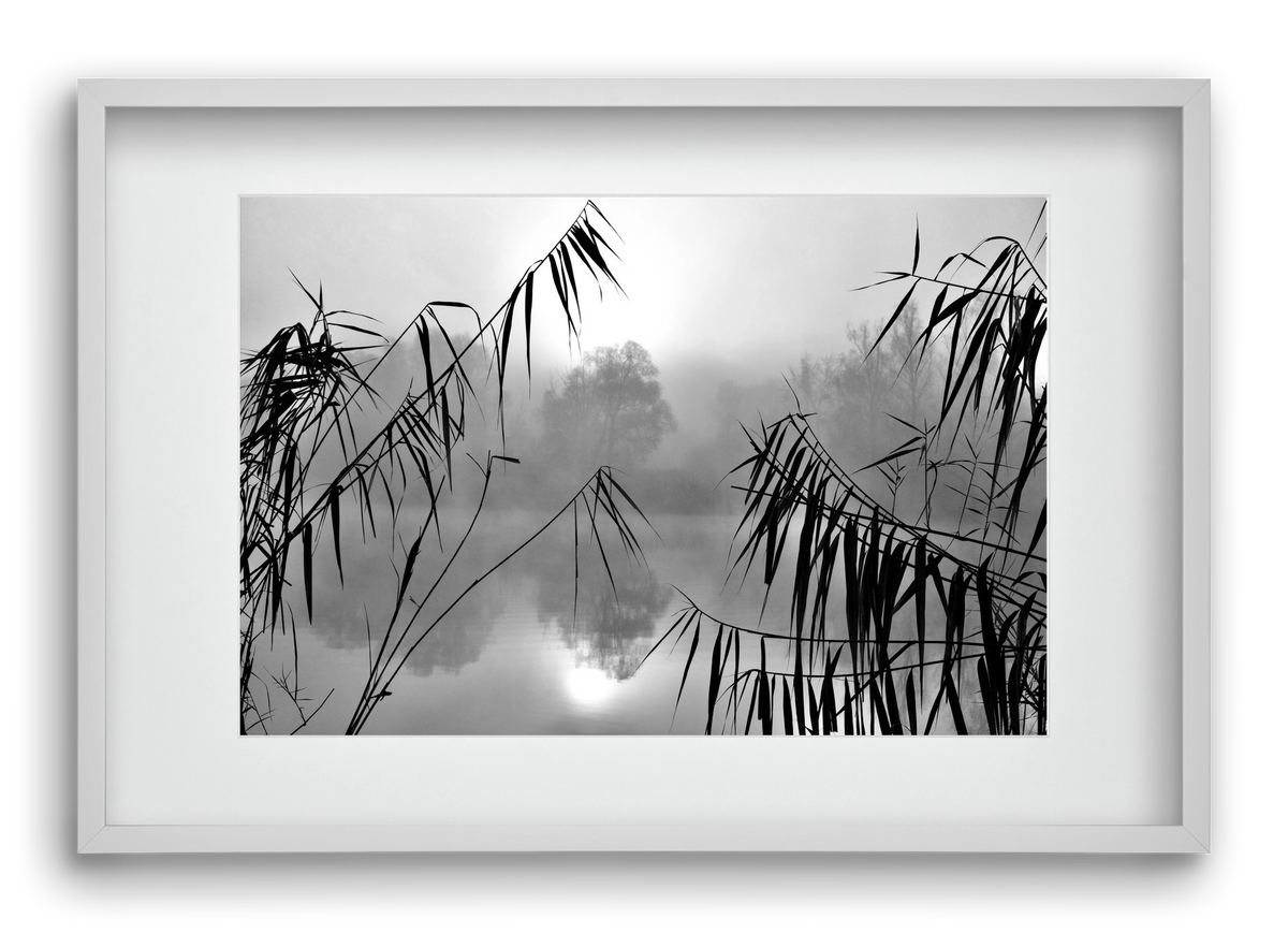 Cloud-land, 60x40 cm (45x30 cm), Fehér keret, paszpartuval