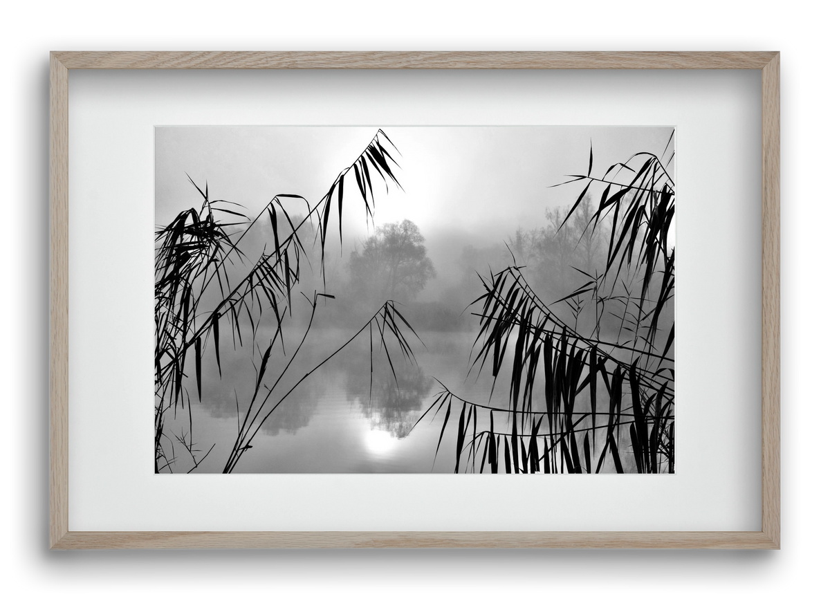 Cloud-land, 60x40 cm (45x30 cm), Tölgy keret, paszpartuval