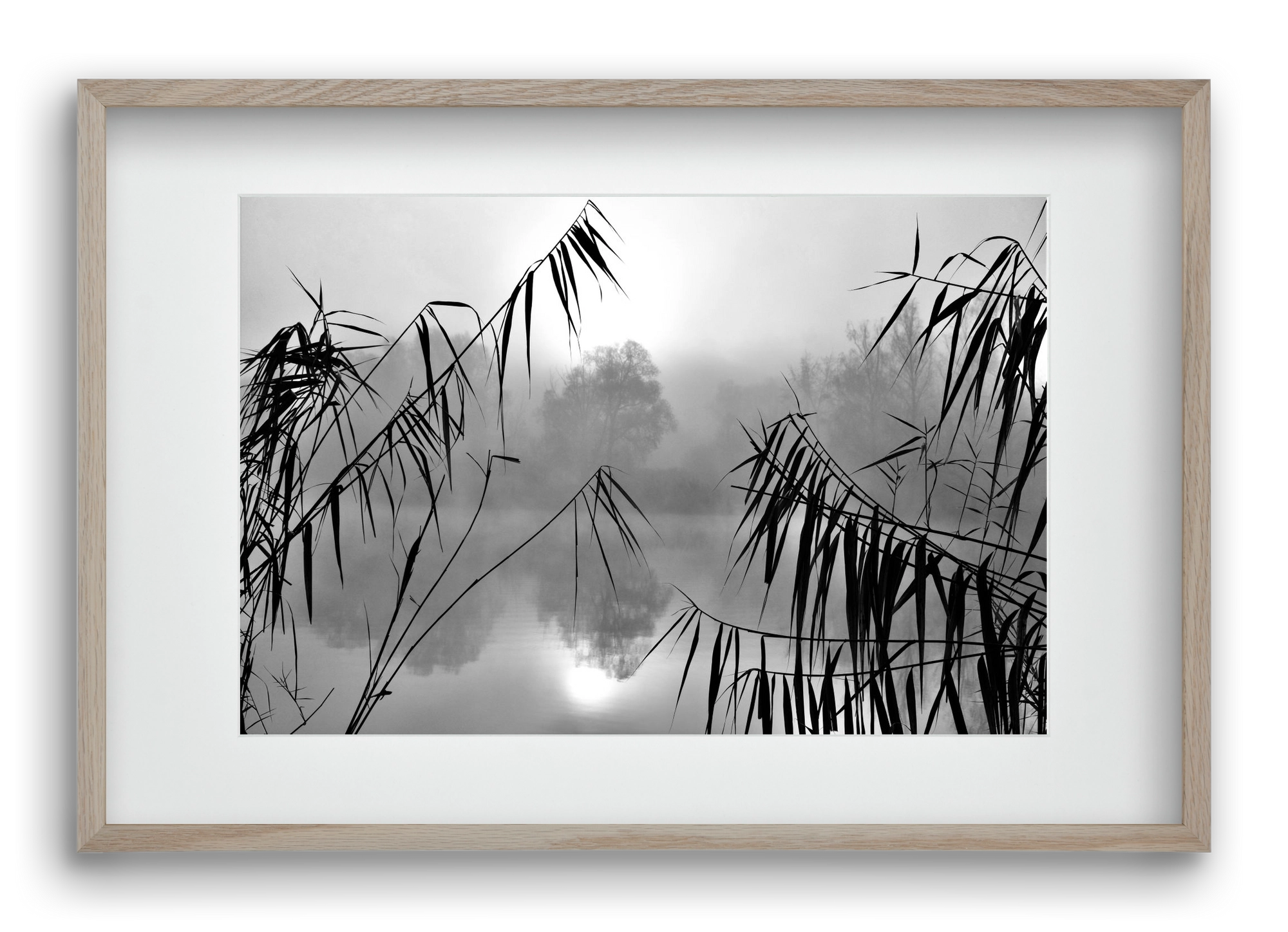 Cloud-land, 60x40 cm (45x30 cm), Tölgy keret, paszpartuval