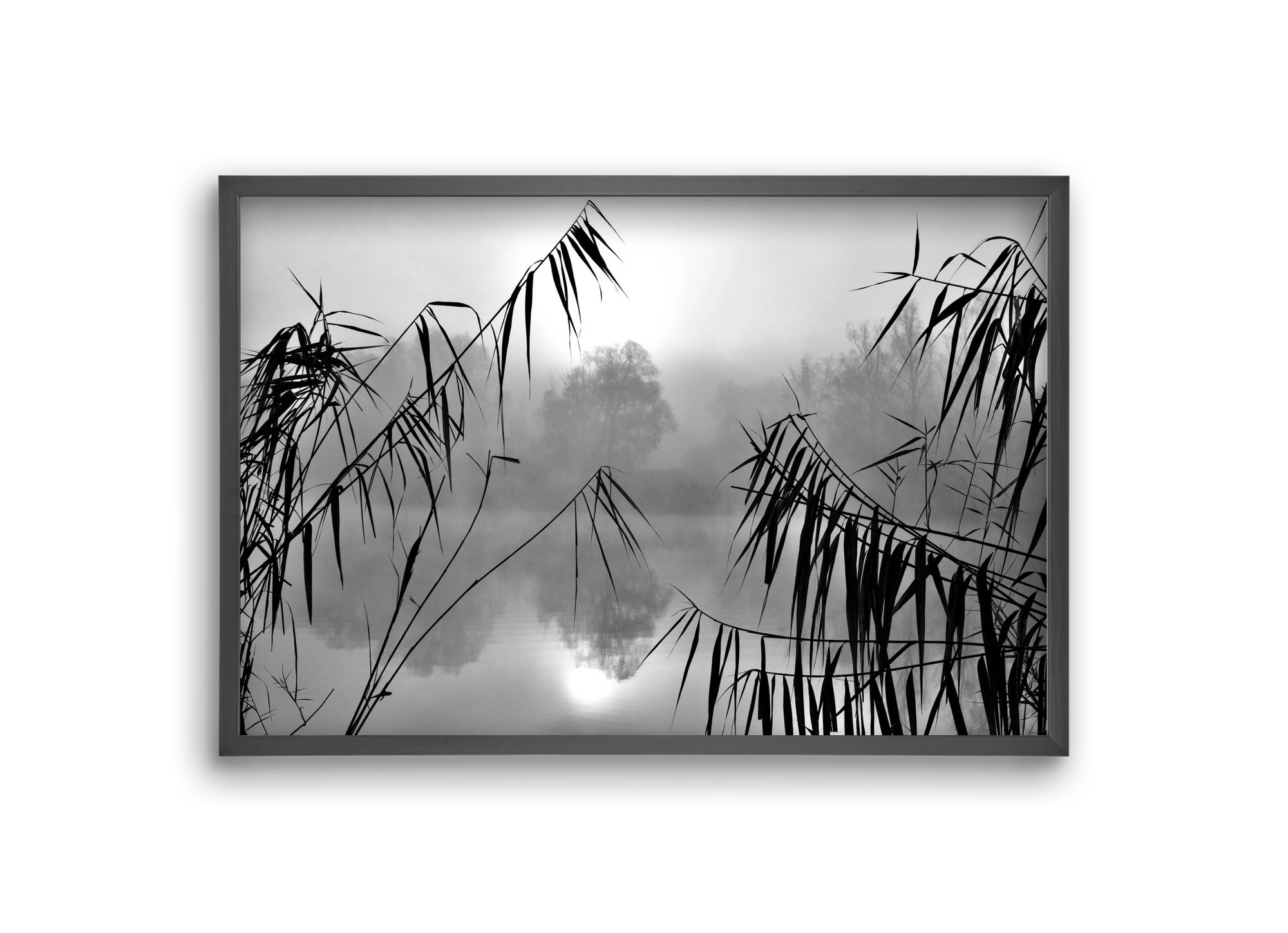 Cloud-land, 30x20 cm (30x20 cm), Fekete keret