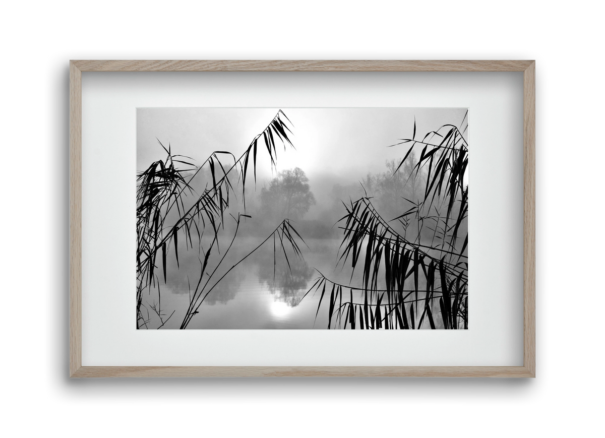 Cloud-land, 45x30 cm (30x20 cm), Tölgy keret, paszpartuval