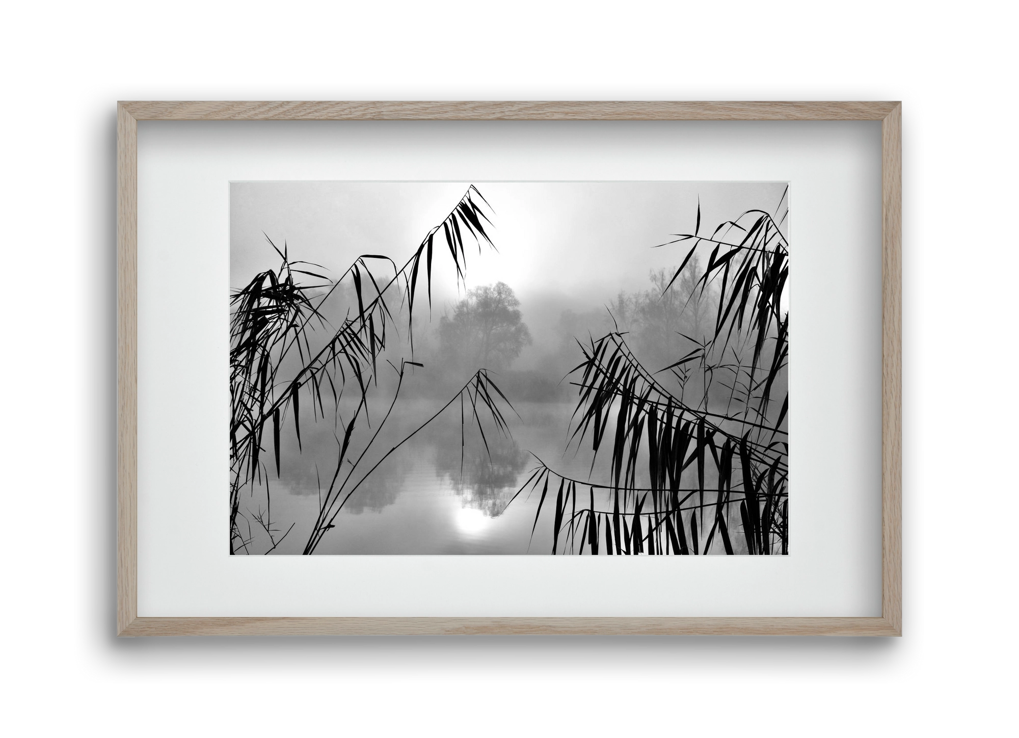 Cloud-land, 45x30 cm (30x20 cm), Tölgy keret, paszpartuval